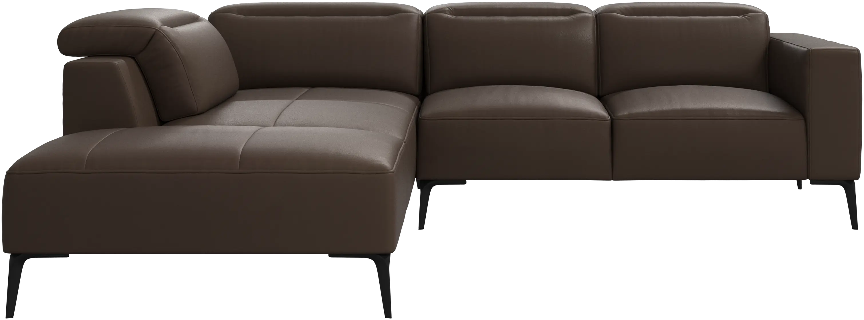 Zürich corner sofa with lounging unit