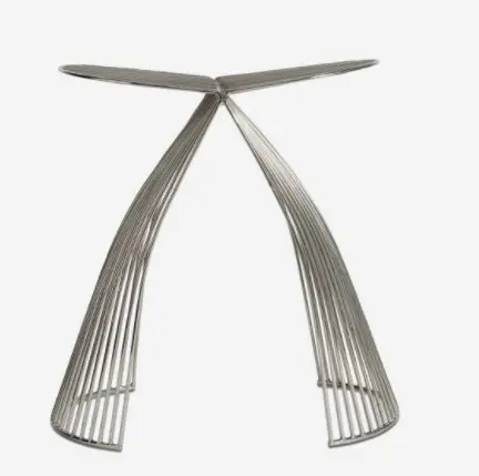 Benches Taburete solo plateado