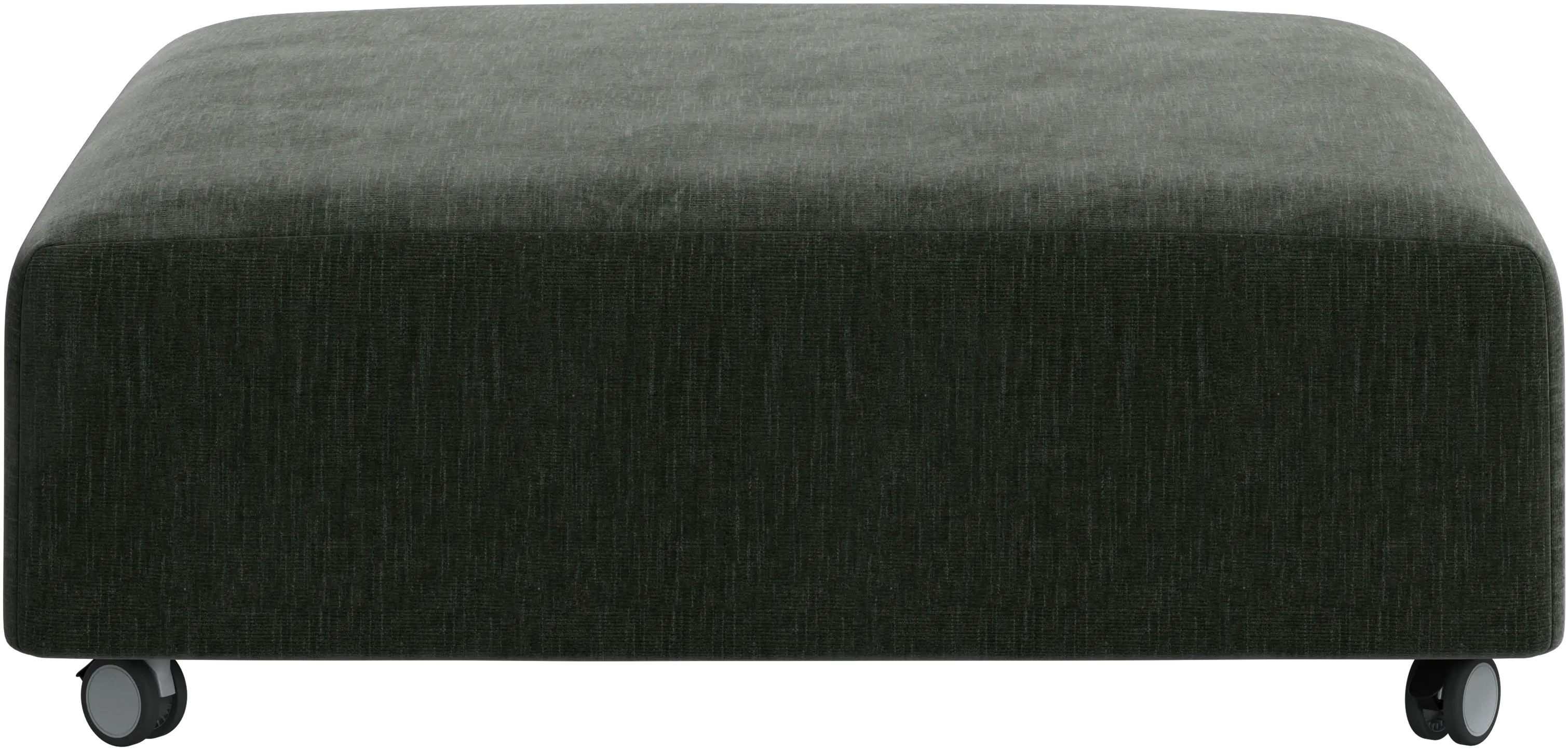 Hampton footstool on wheels