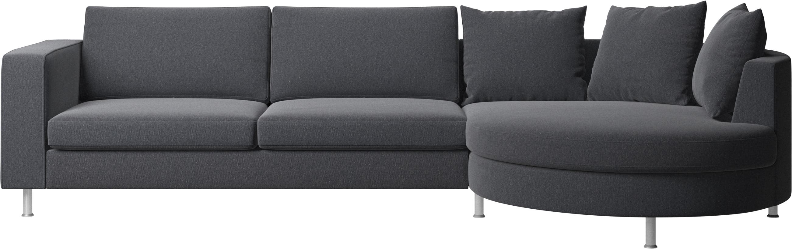 Indivi sofa with round resting unit