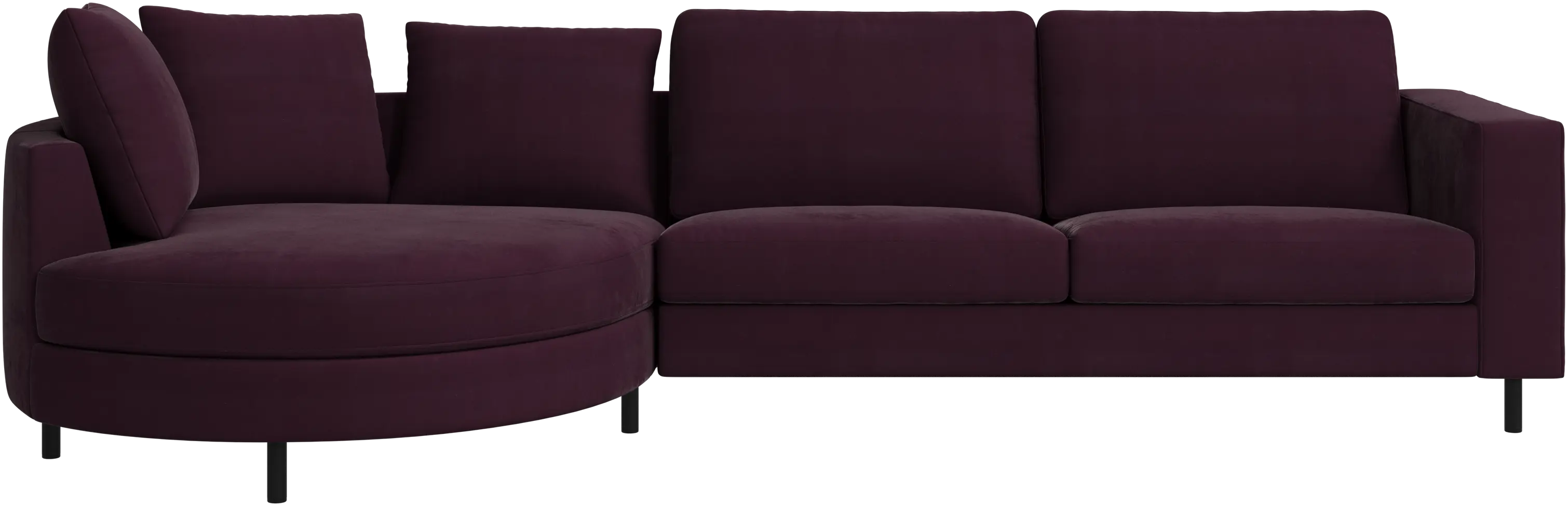 Indivi sofa with chaise longue left