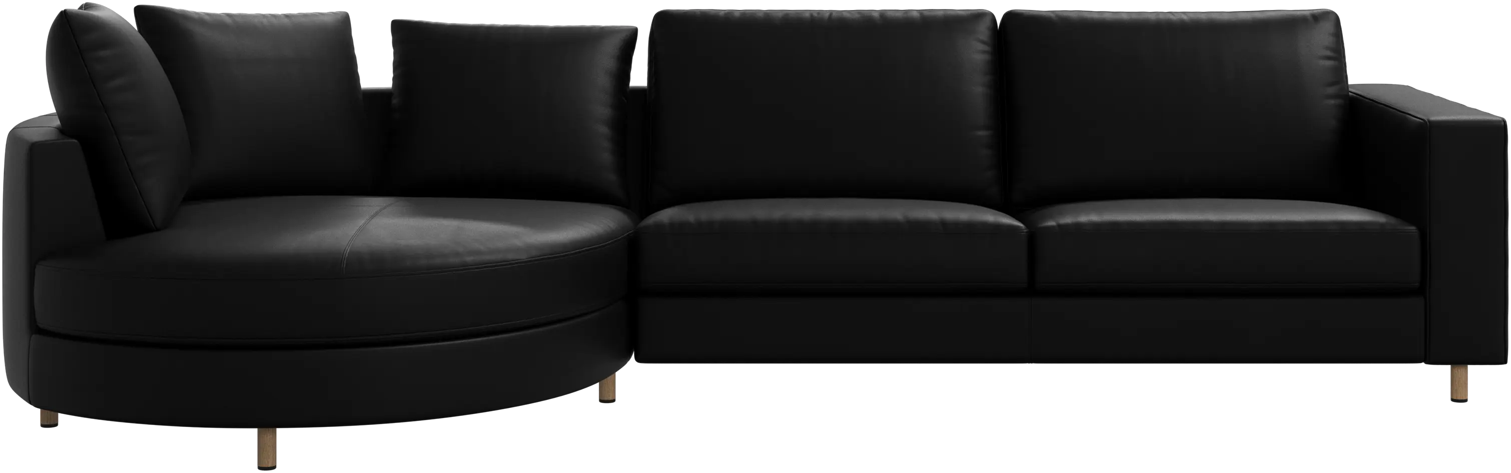 Indivi sofa with chaise longue left
