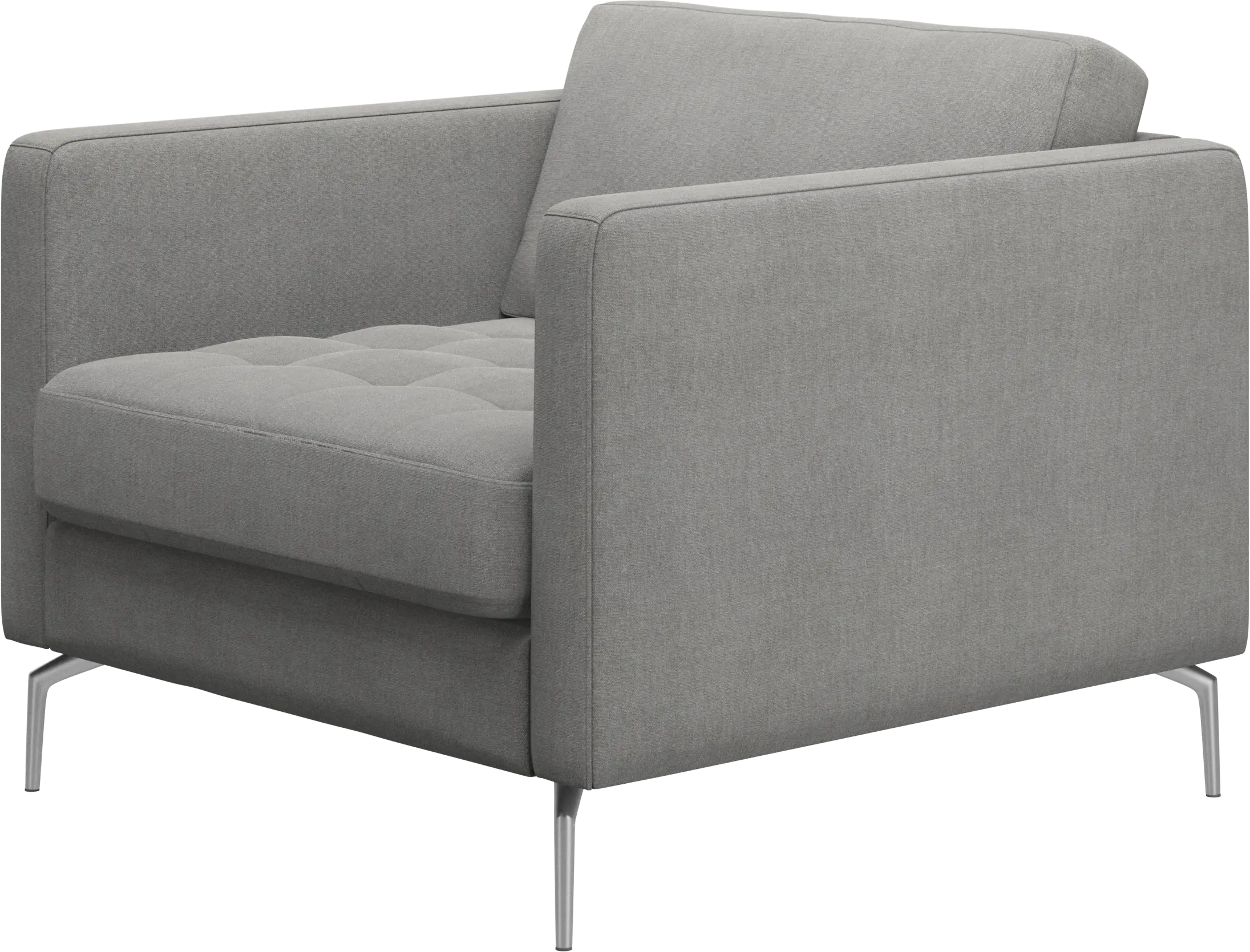 Osaka chair, tufted seat