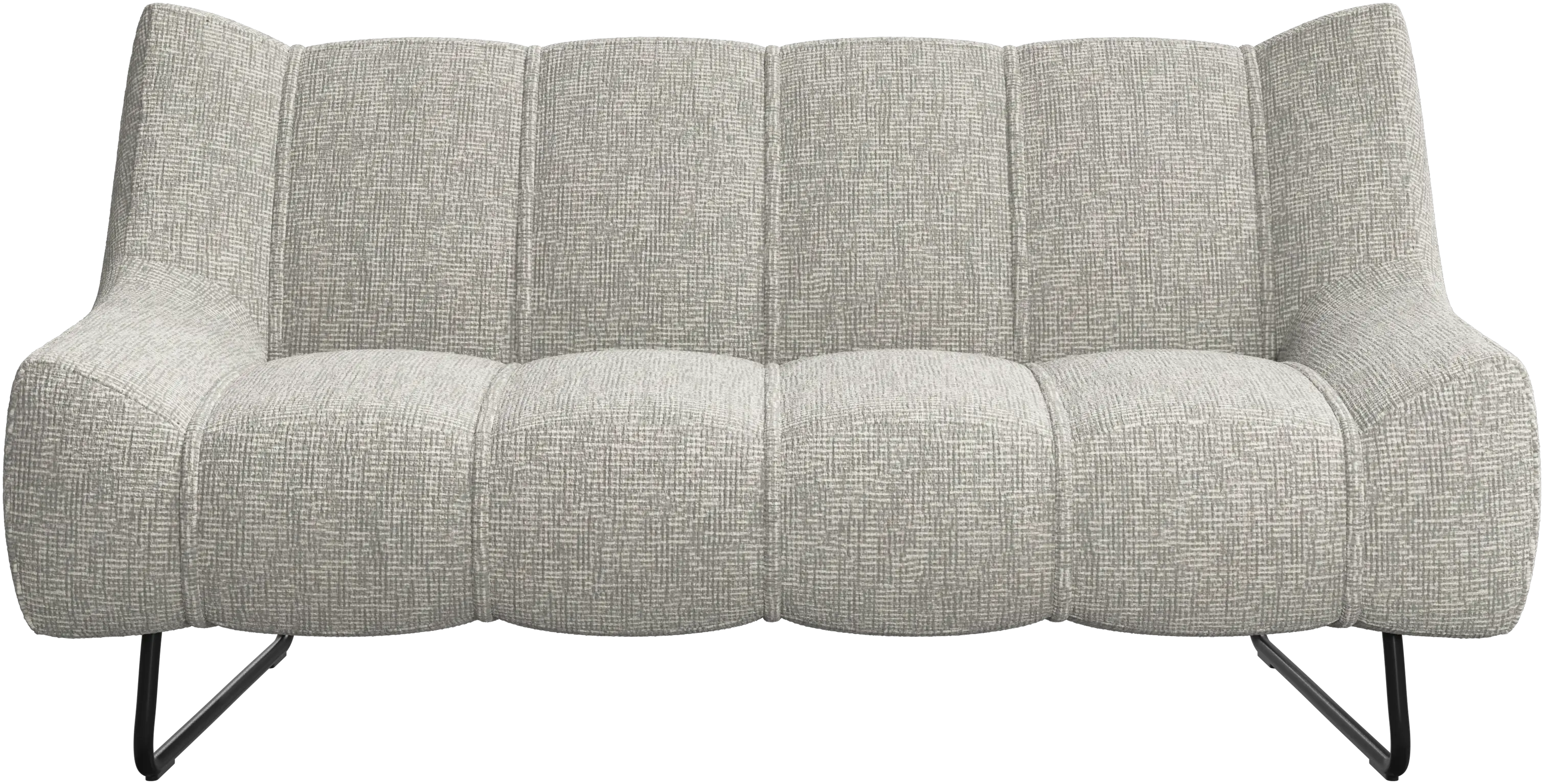 Sofá Nawabari de 2 plazas, patas altas