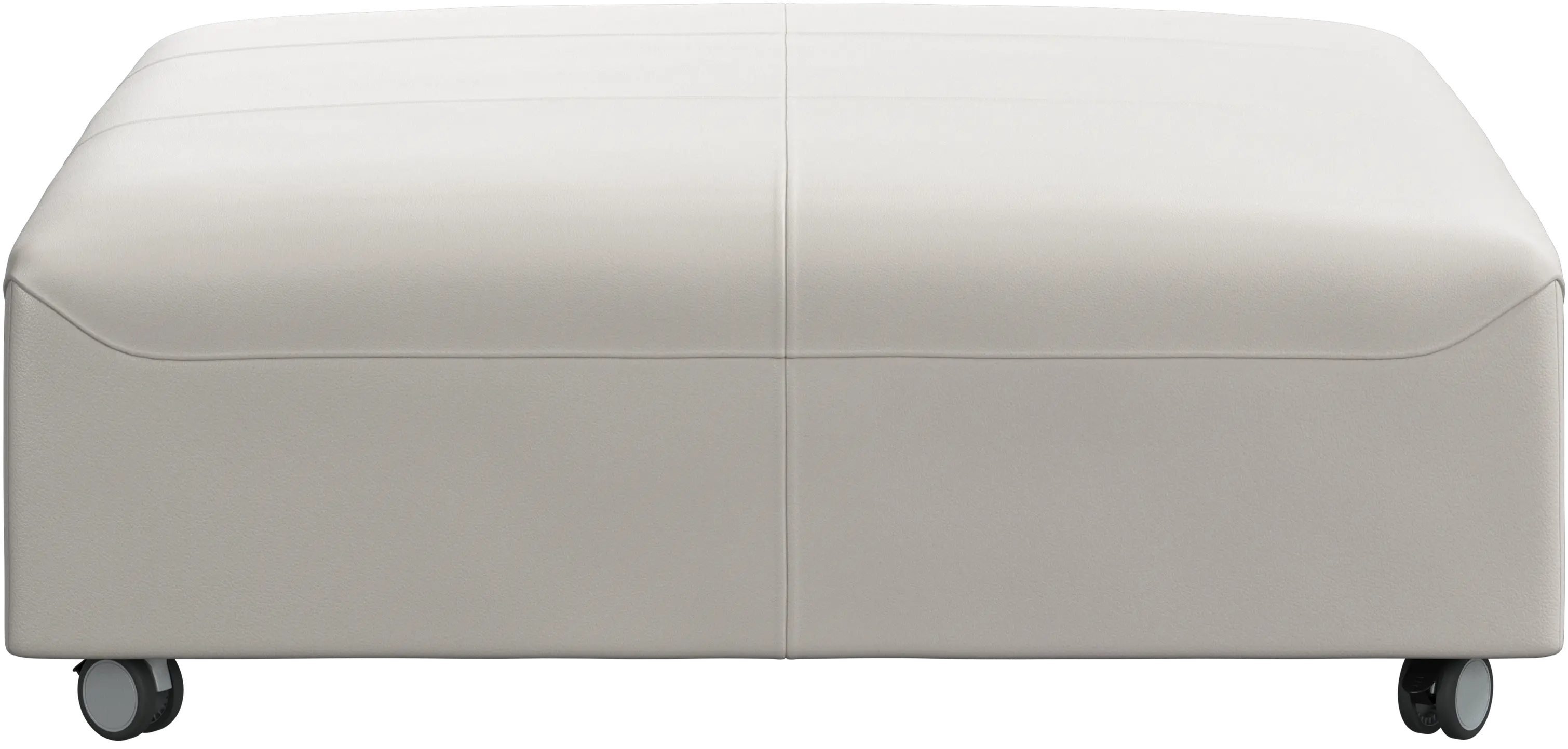 Hampton footstool on wheels