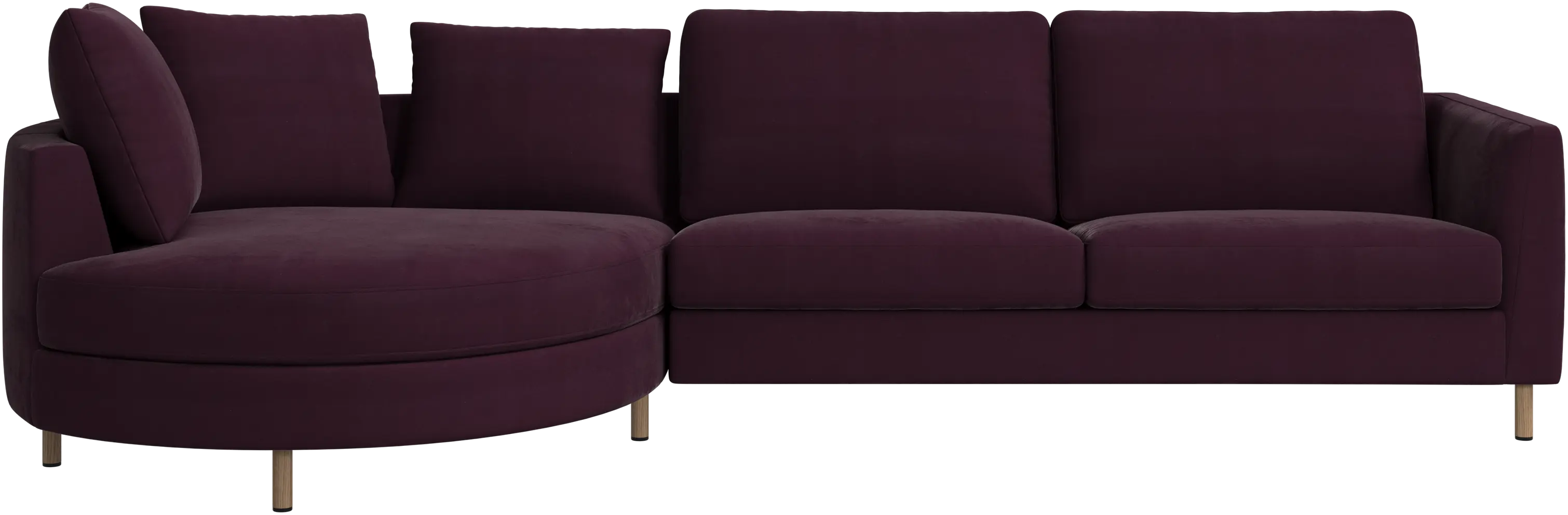 Indivi sofa with chaise longue left