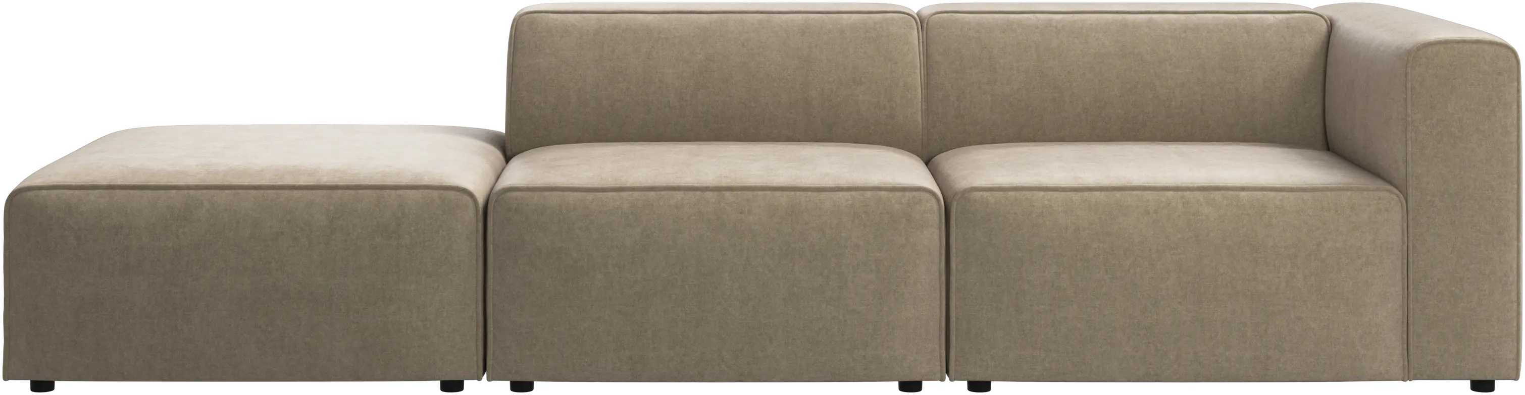 Carmo sofa with lounging units
