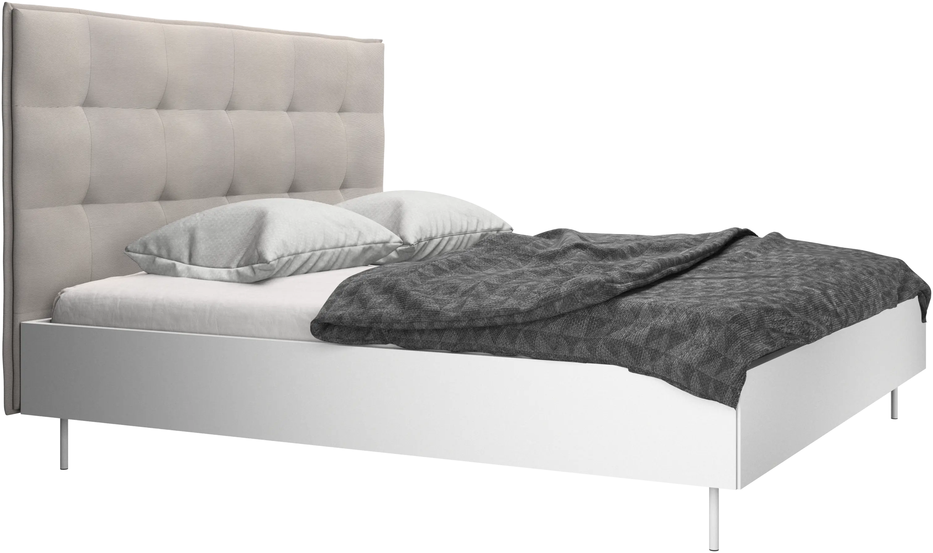 Lugano bed, excl. mattress
