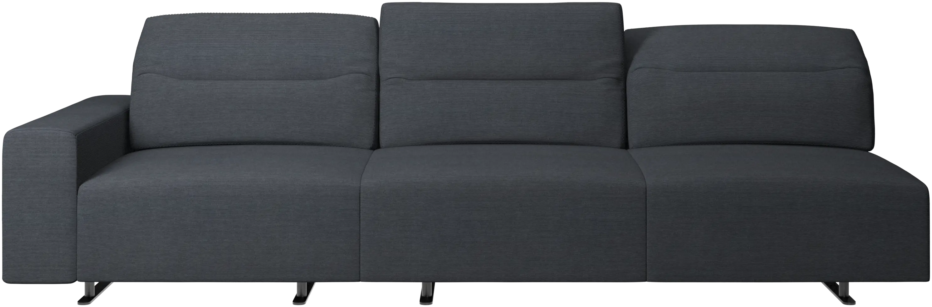 Hampton sofa with adjustable back