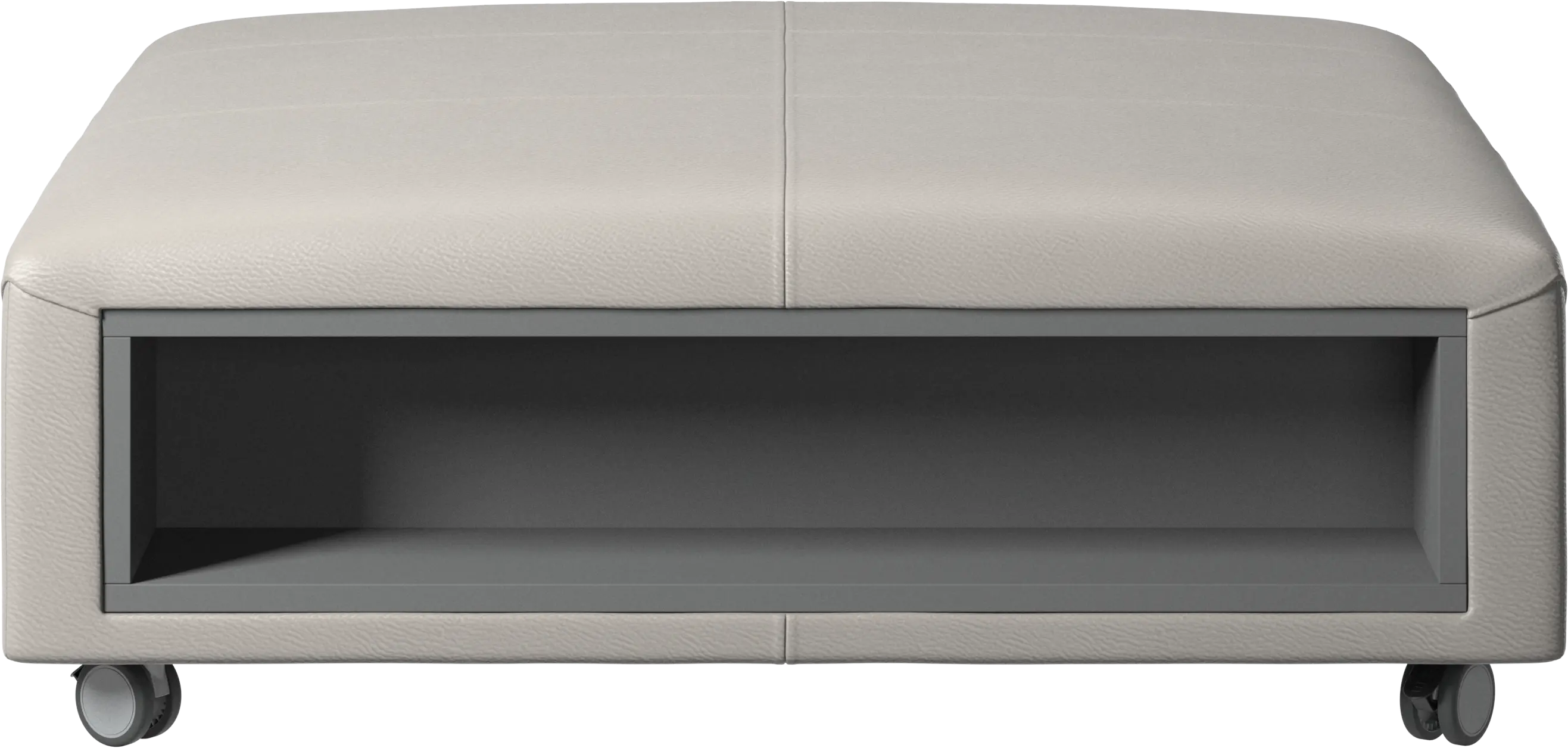 Hampton Pouf mit Rollen und Stauraum auf linker und rechter Seite
