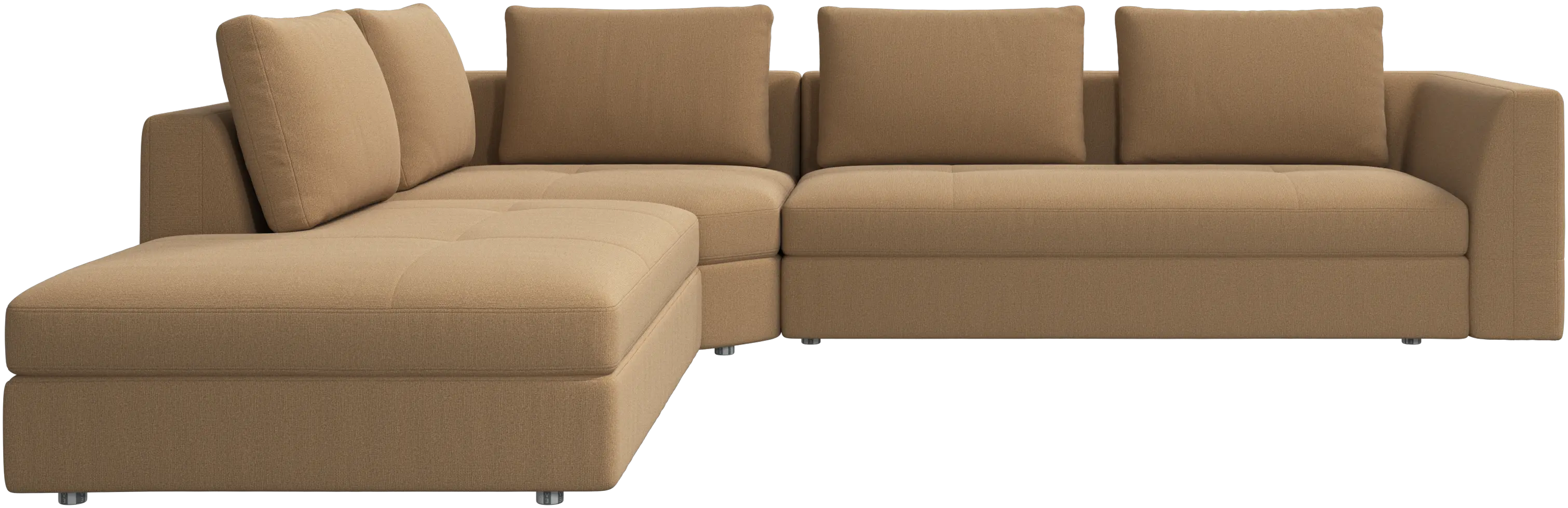 Bergamo hjørnesofa med loungemodul