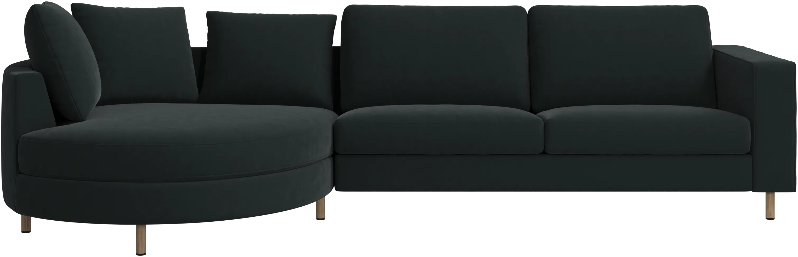 Indivi sofa with chaise longue left