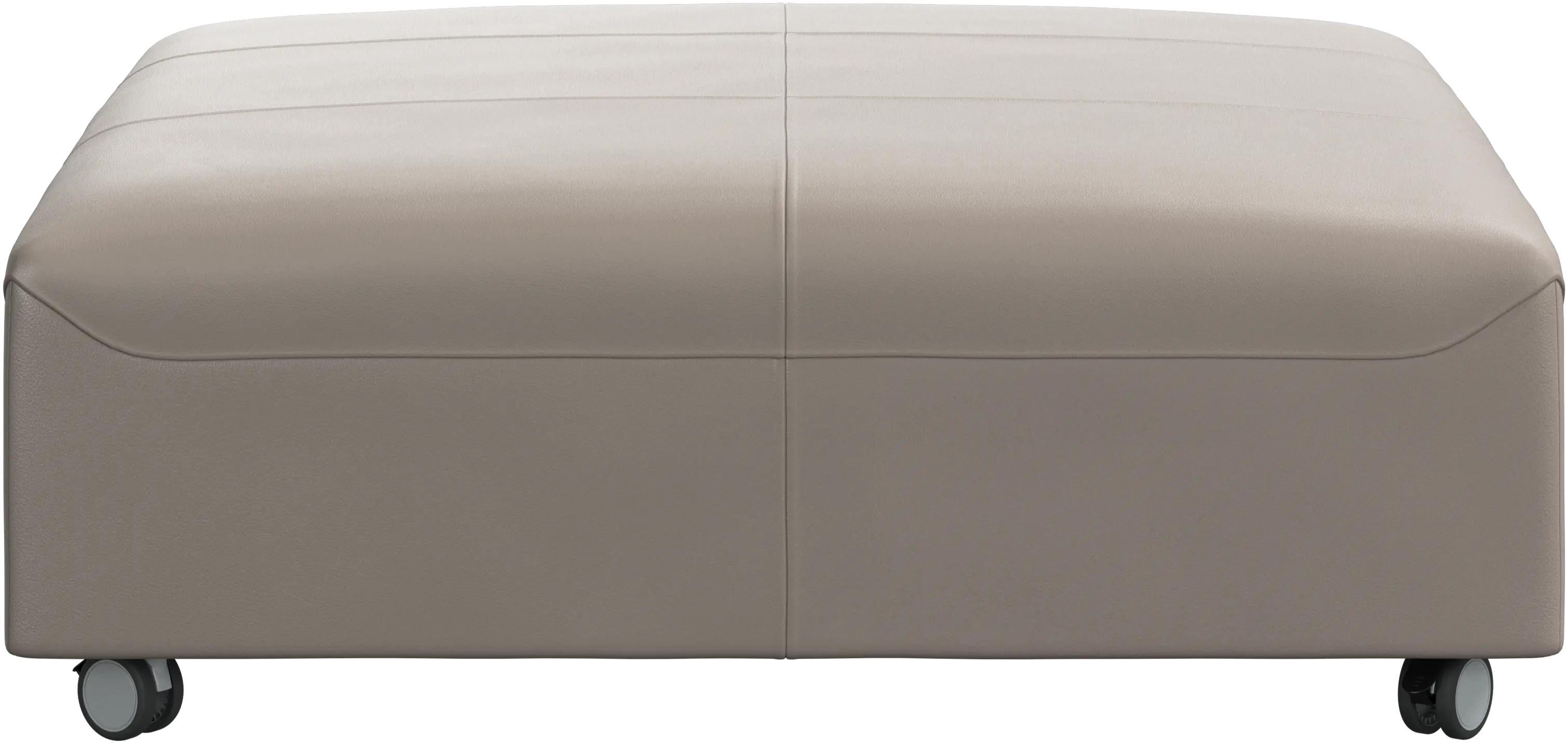 Hampton footstool on wheels