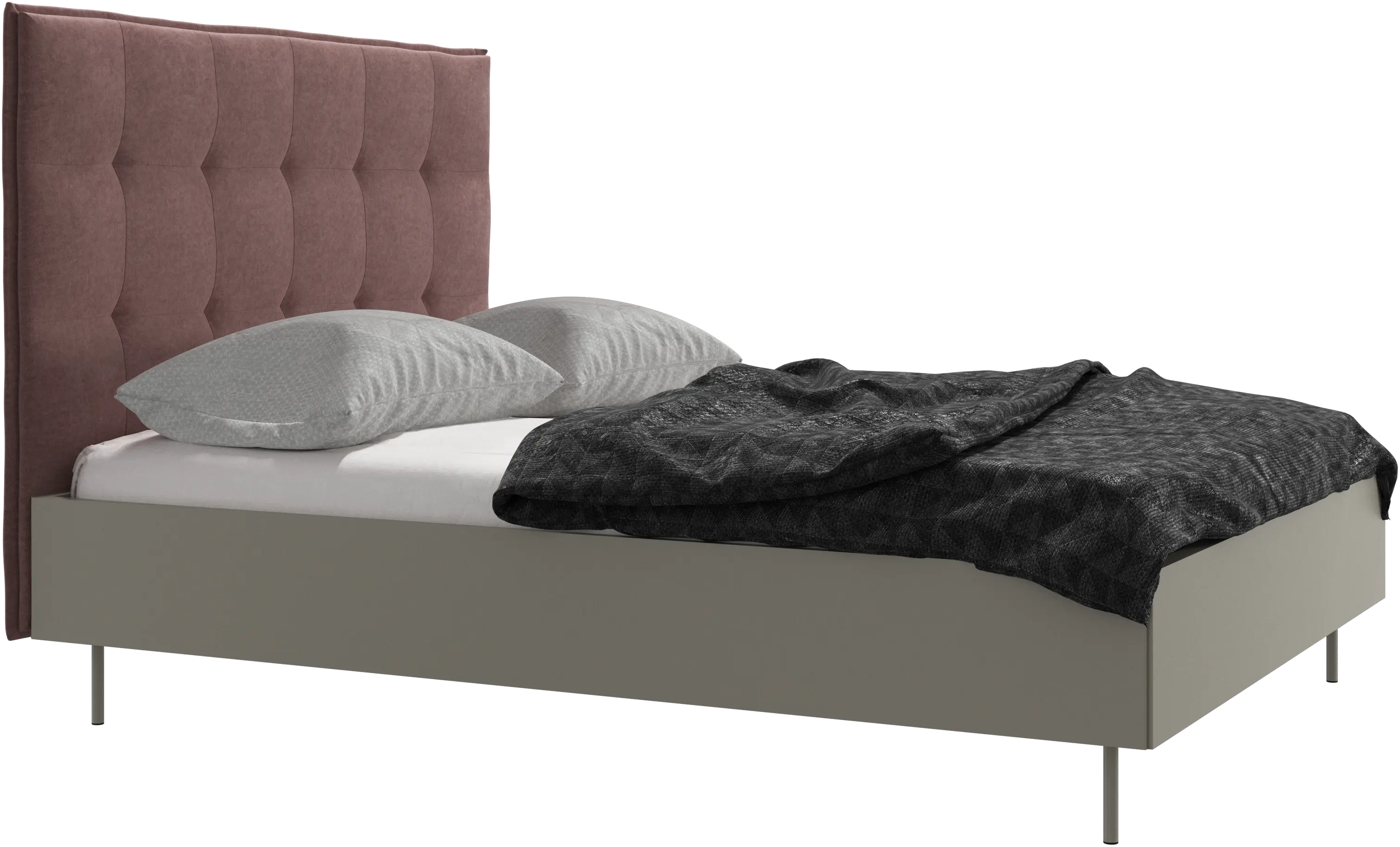 Lugano bed, excl. mattress
