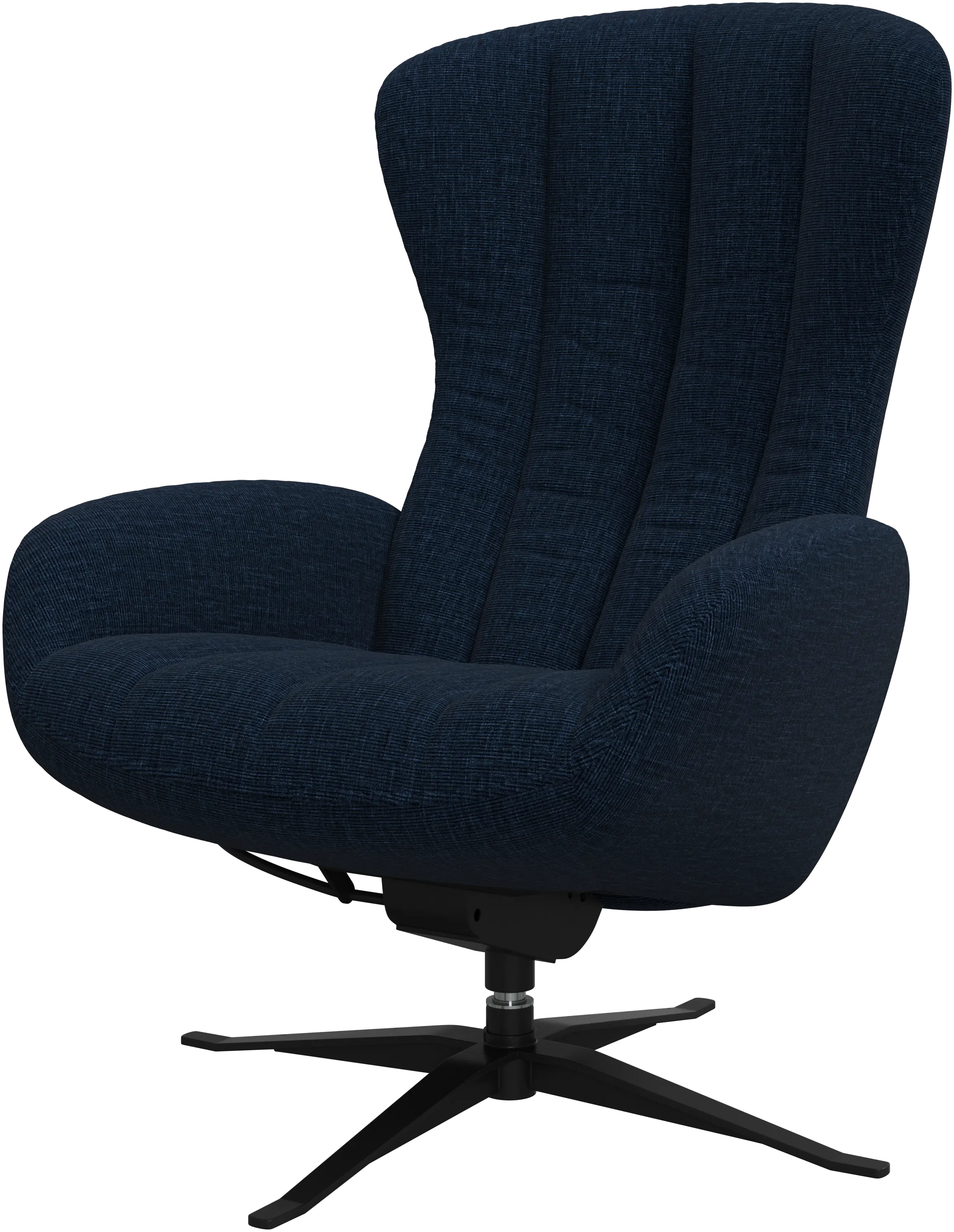 Tilburg living chair with tilt and swivel function