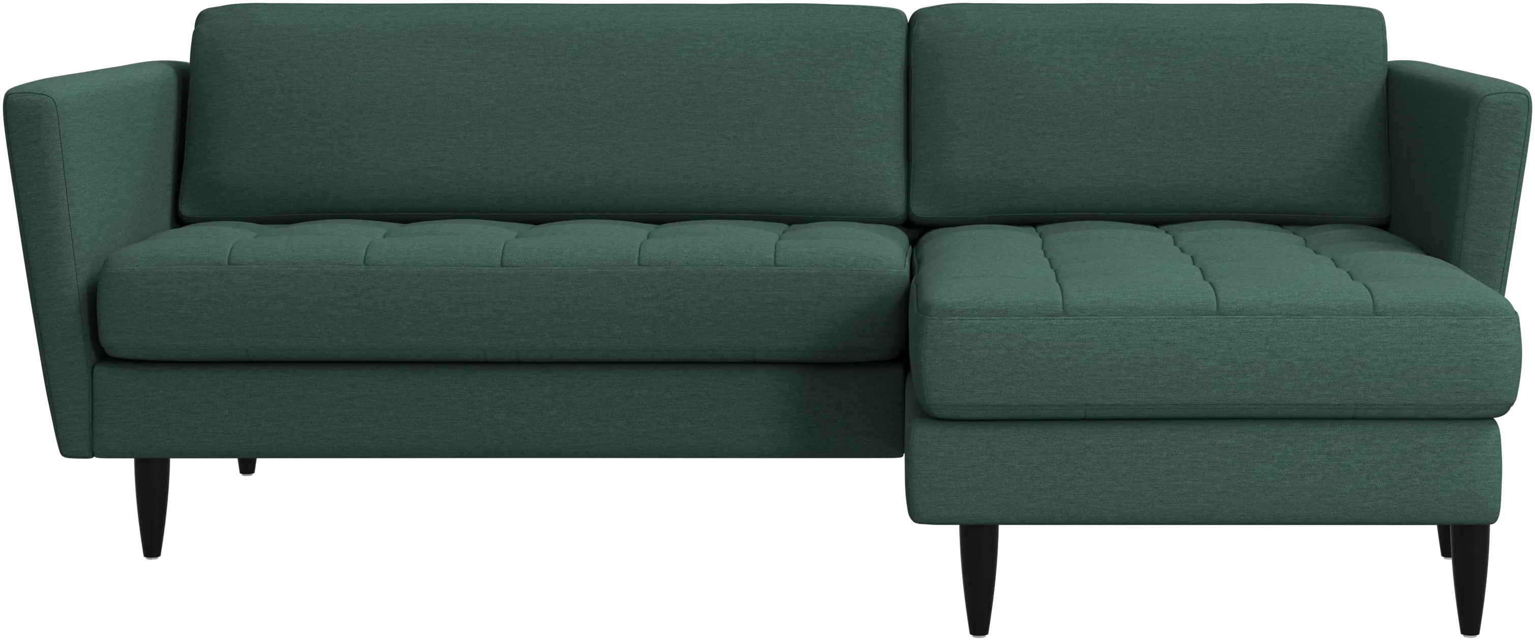 Osaka sofa with resting unit, tufted seat