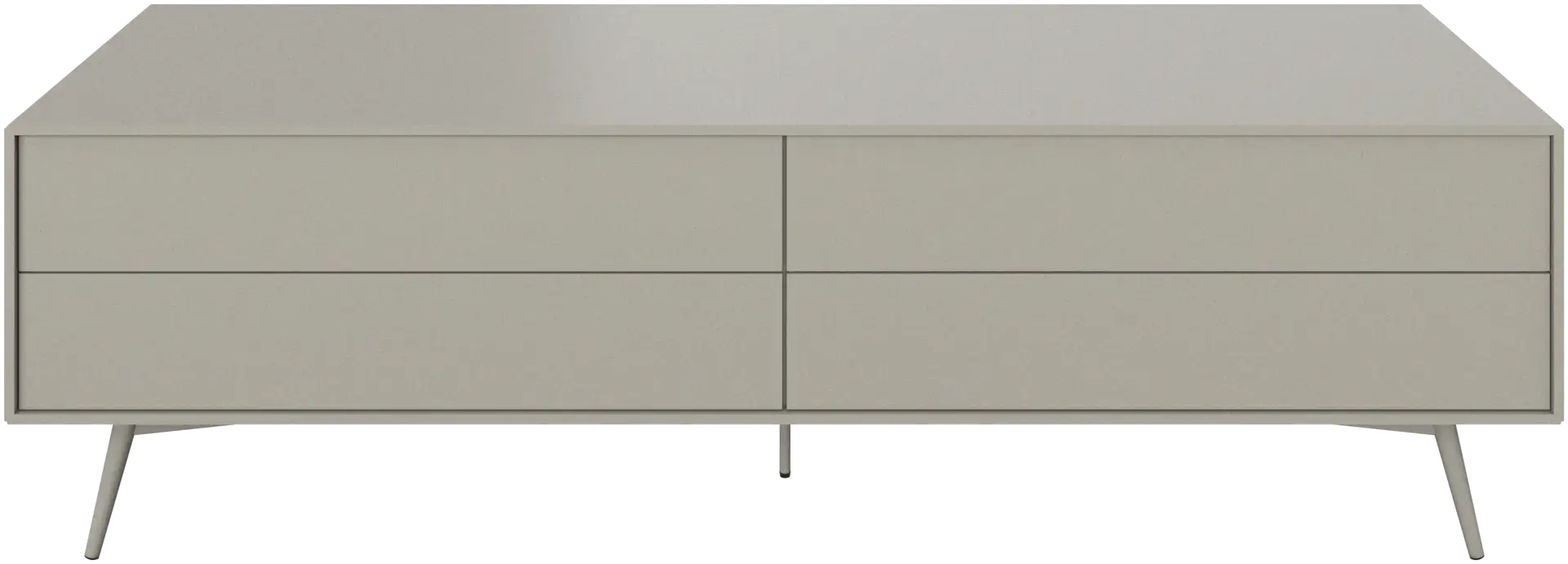 Fermo TV/Hi-Fi ユニット、ドロップダウン式ドア ＆ ドロワー付き