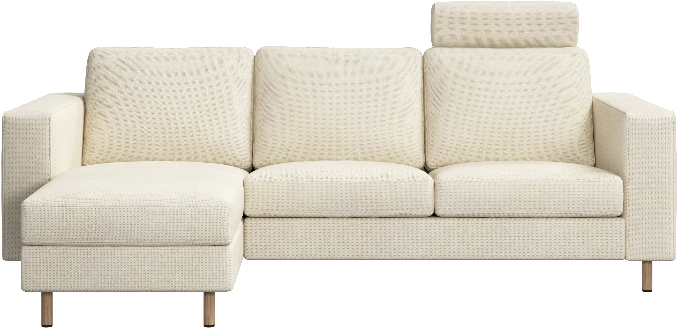 Indivi sofa with chaise longue left