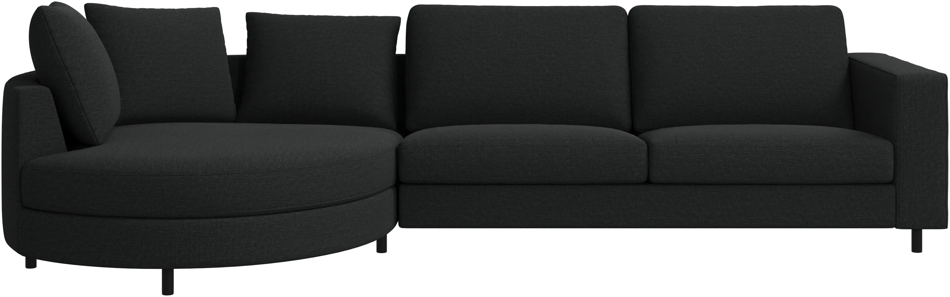 Indivi sofa with chaise longue left