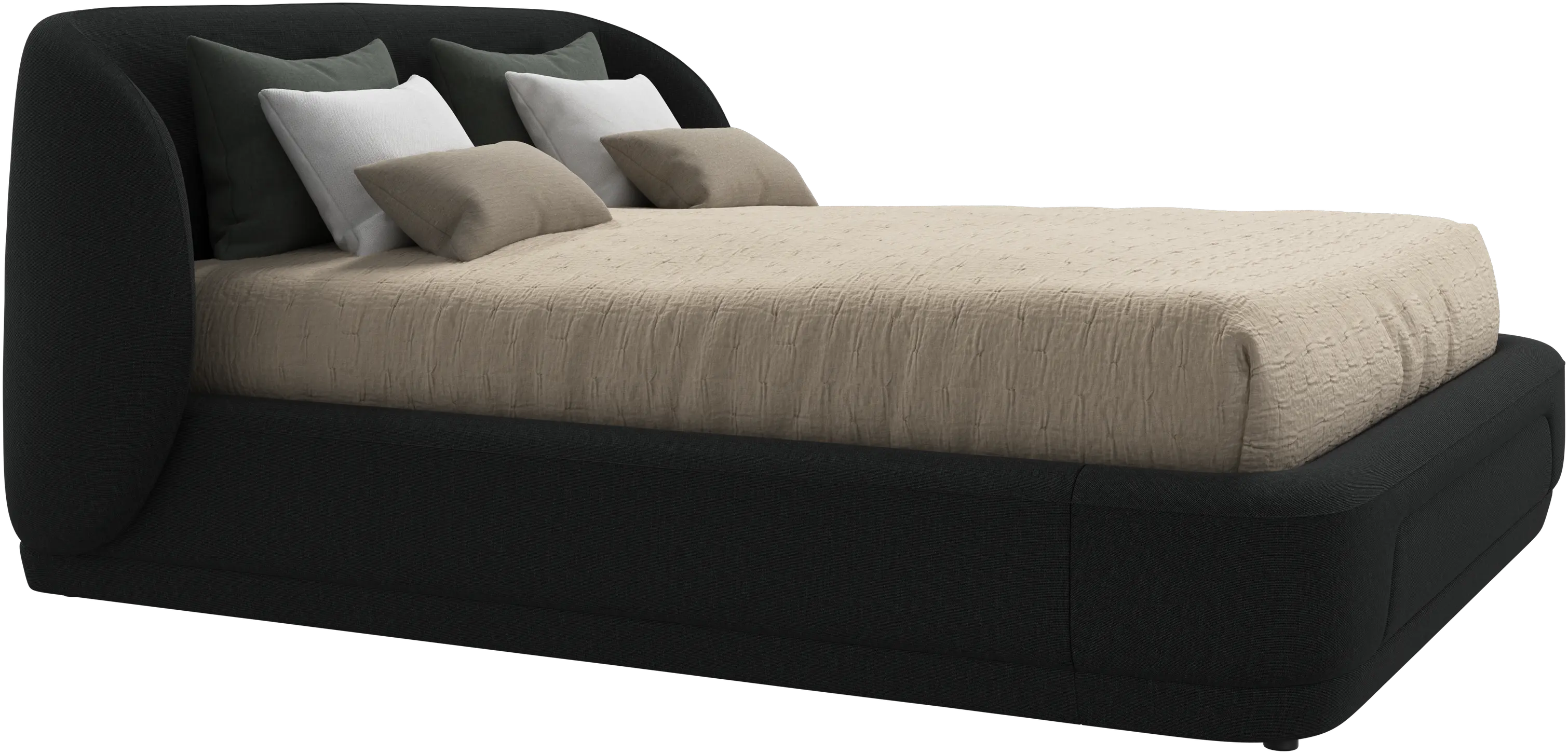 Bolzano bed with slats  - W152,5xL200cm