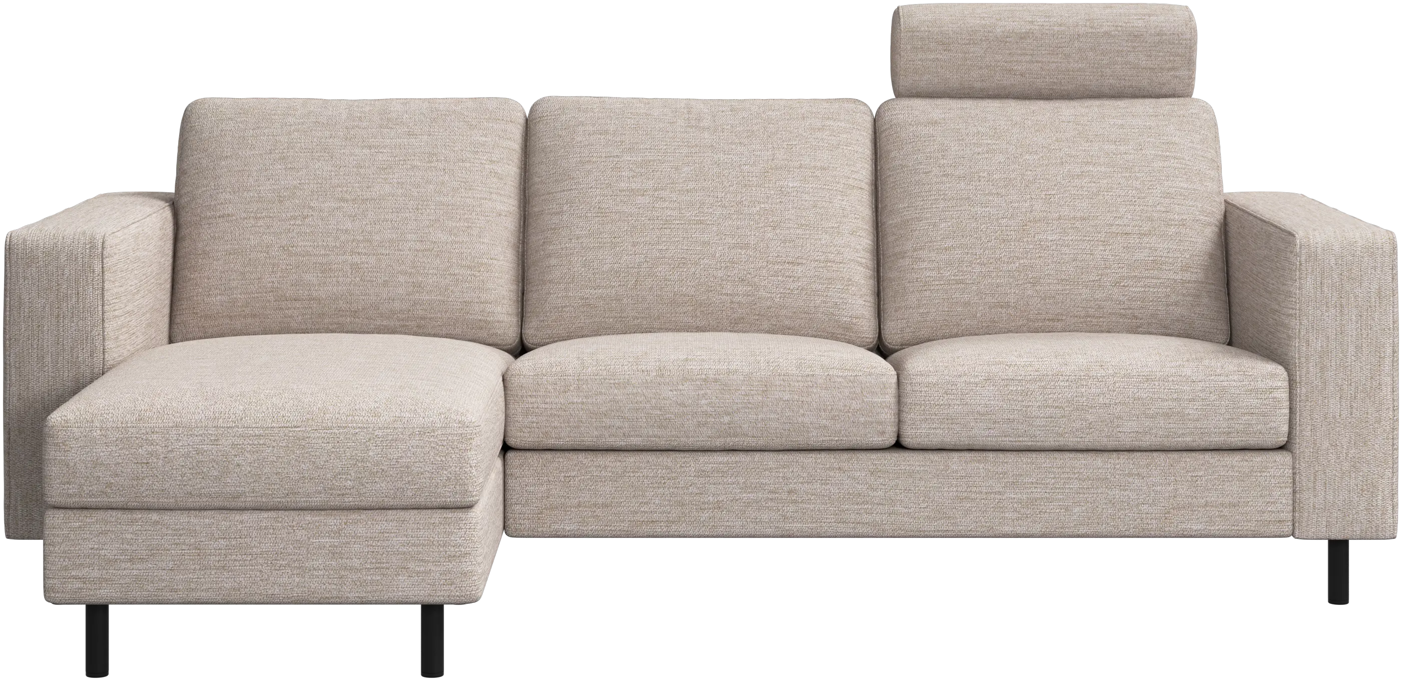 Indivi sofa with chaise longue left