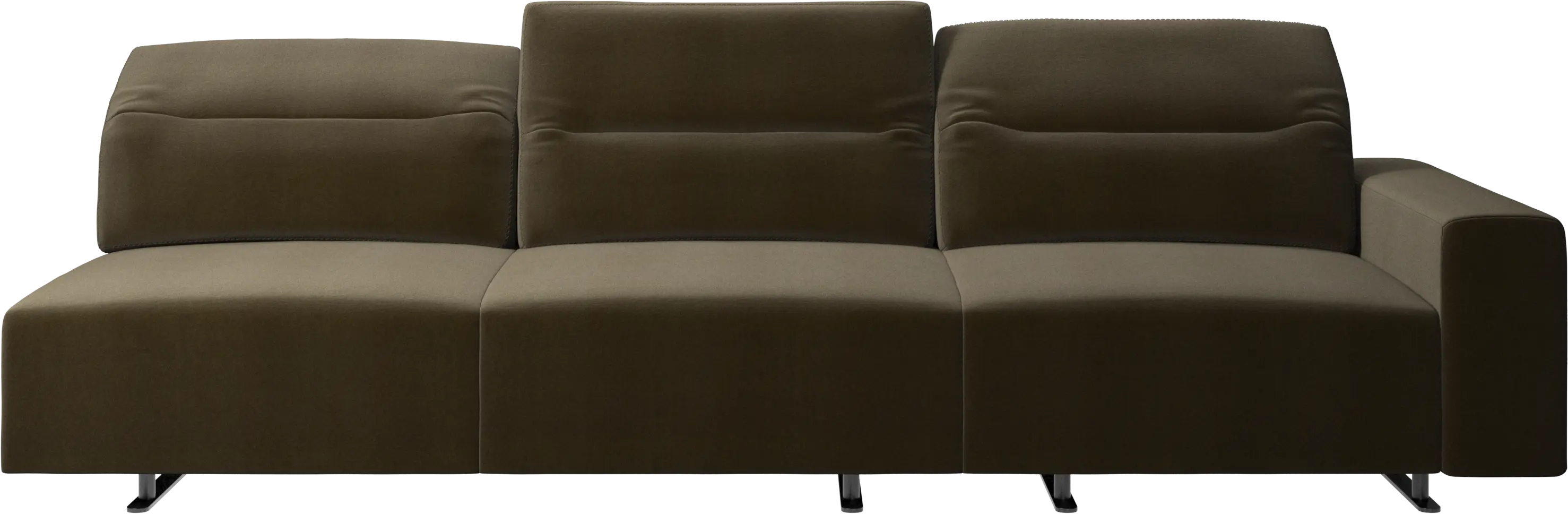 Hampton sofa with adjustable back