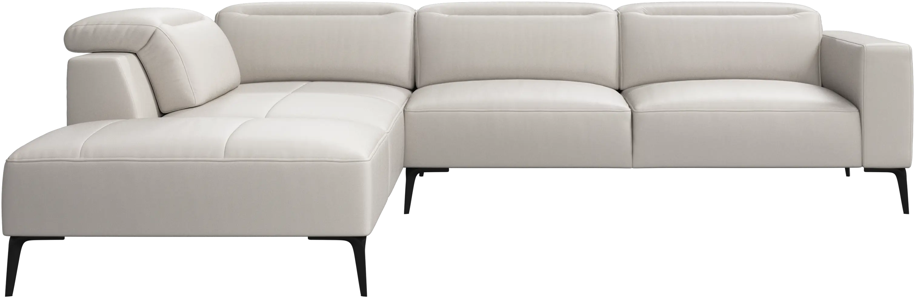 Zürich corner sofa with lounging unit