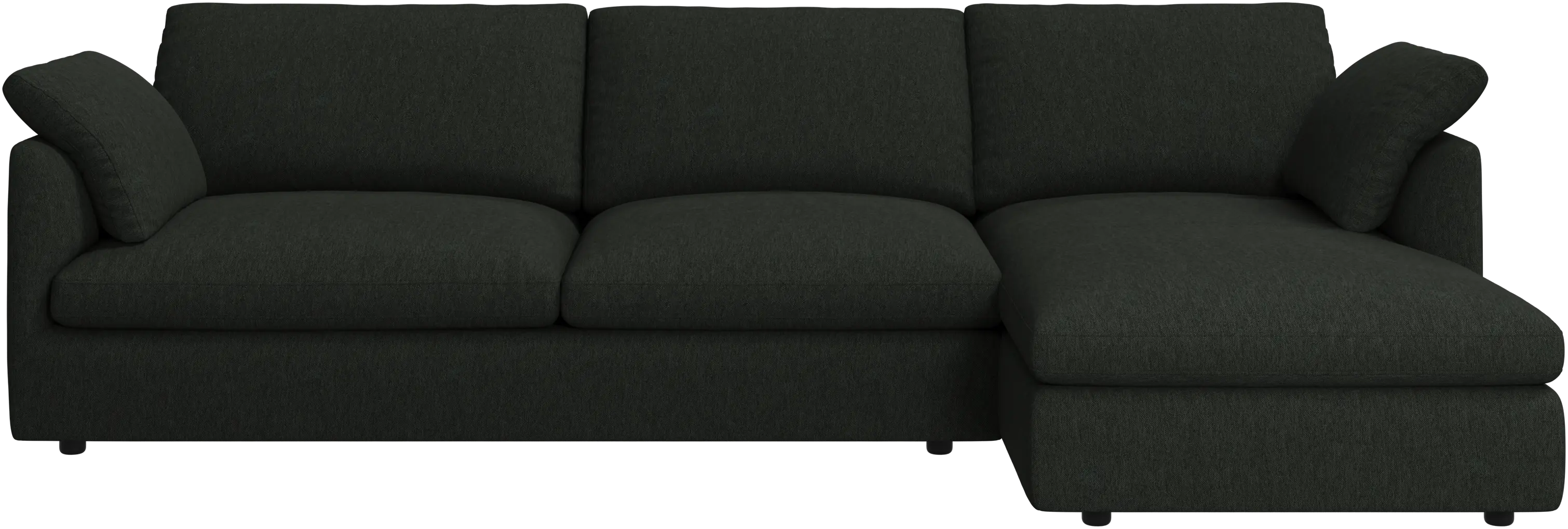 Milano sofa with chaise longue right