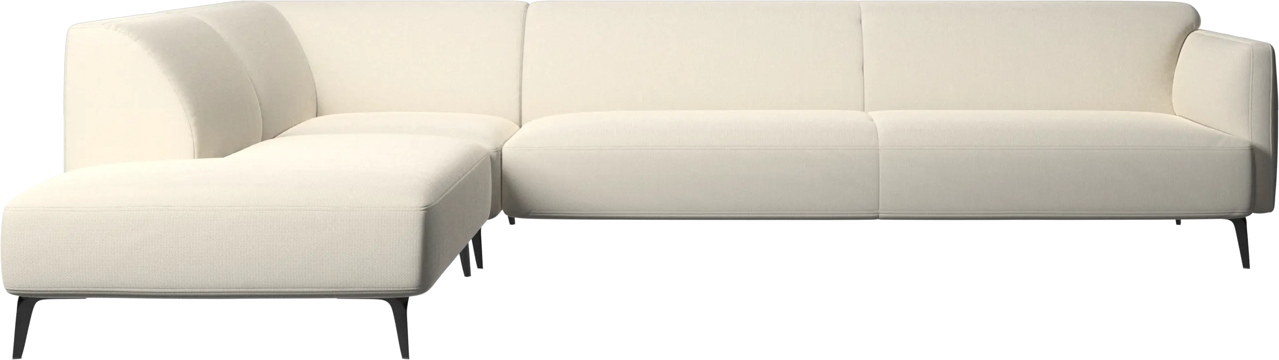 Modena corner sofa with lounging unit