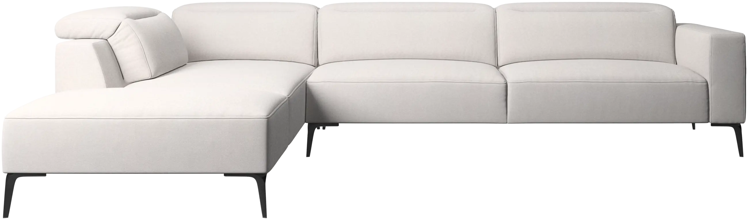 Zürich corner sofa with lounging unit