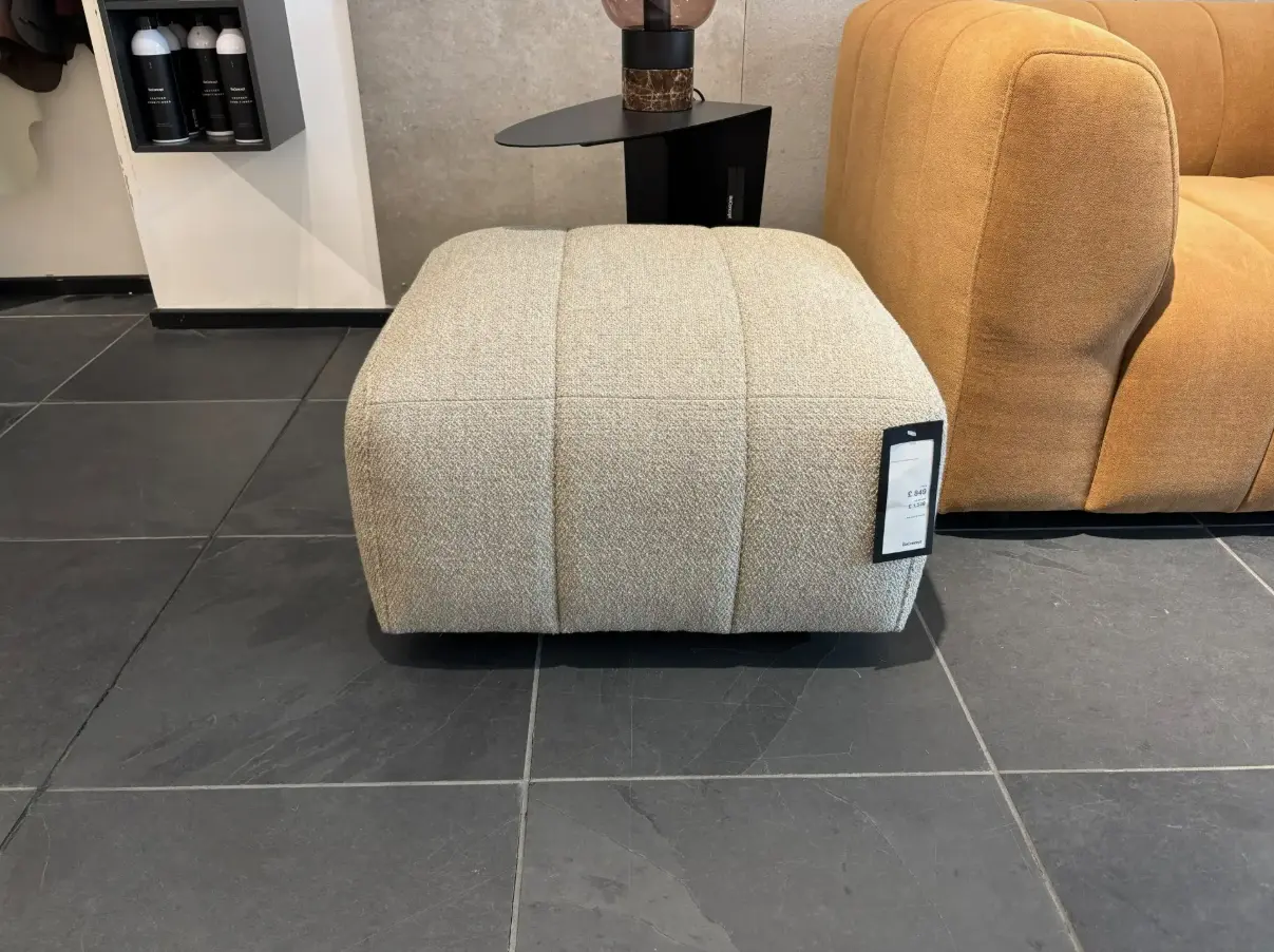 BELLAGIO FOOTSTOOL - beige Lazio