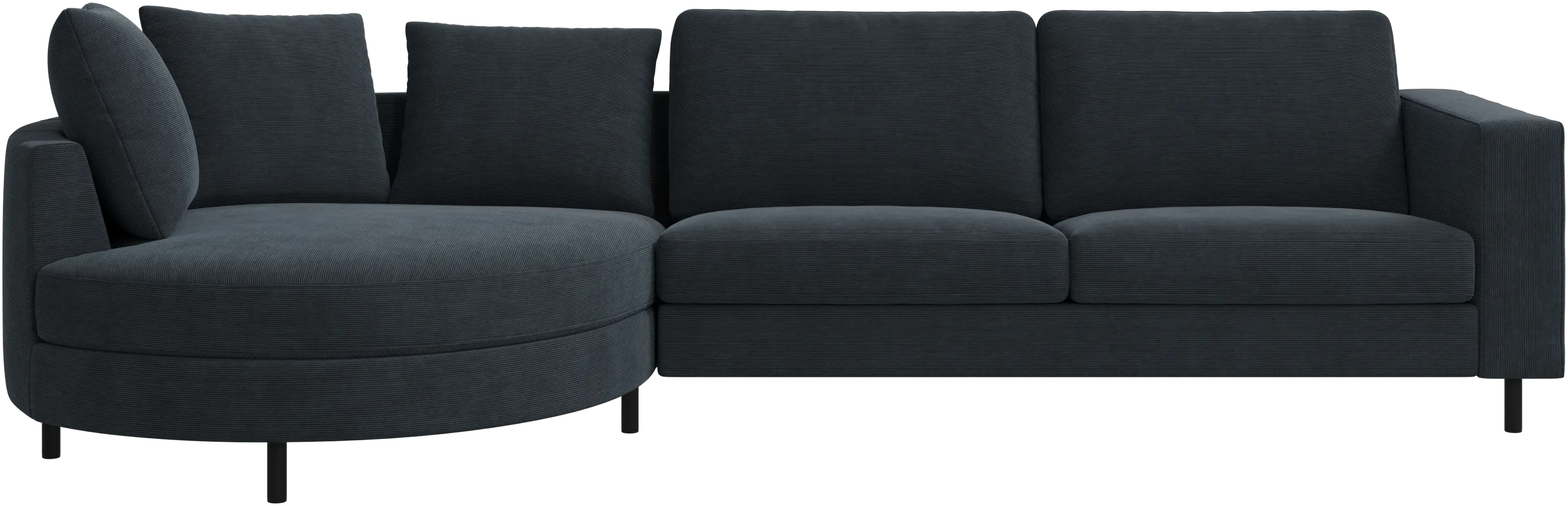 Indivi sofa with chaise longue left