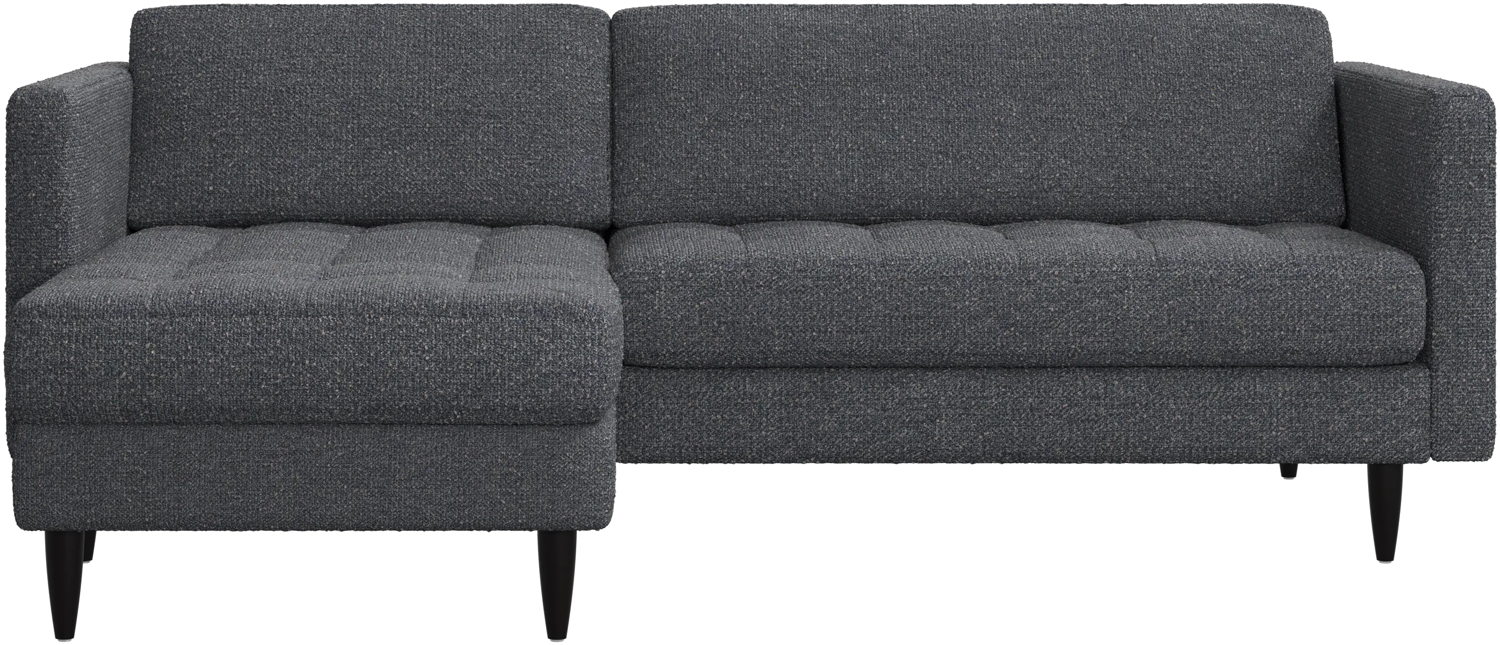 Osaka sofa with resting unit, tufted seat
