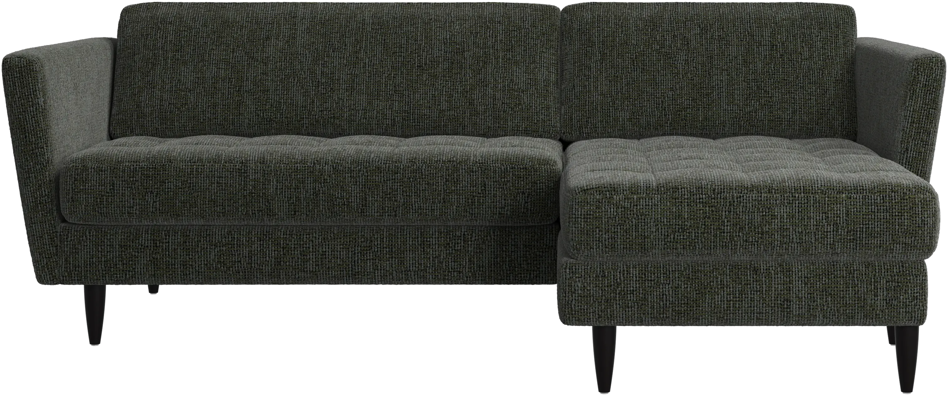 Osaka sofa with resting unit, tufted seat