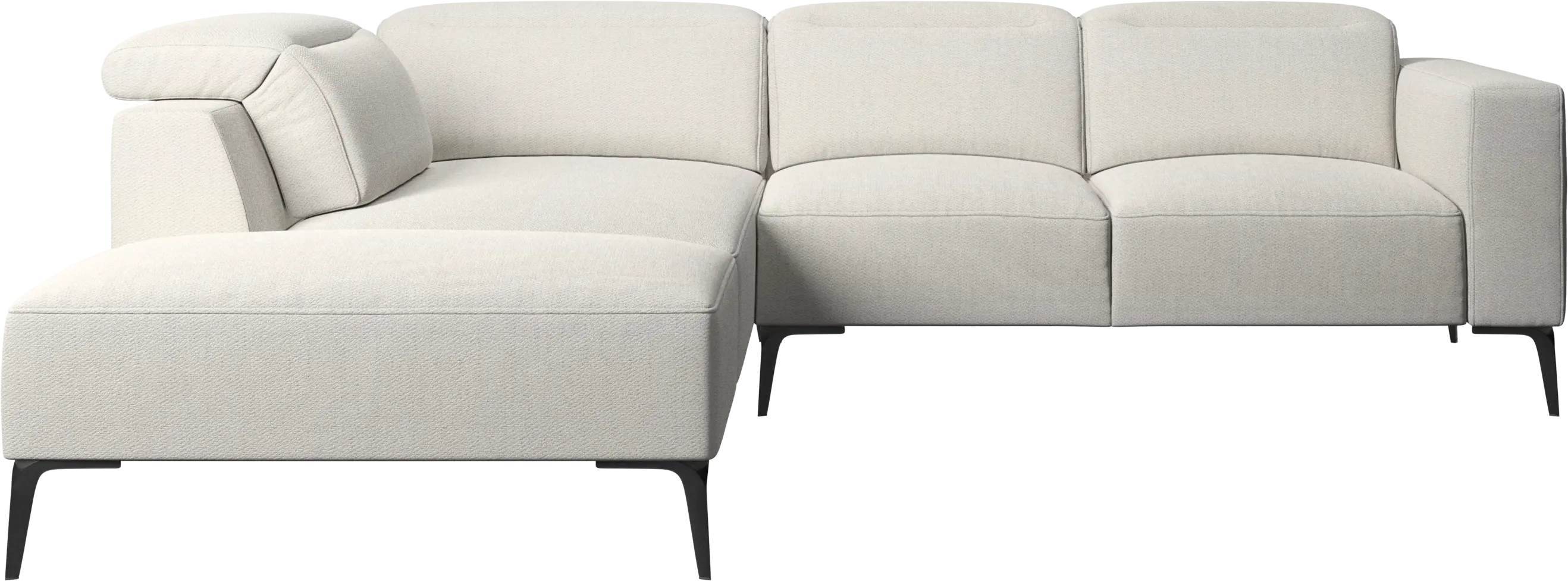 Zürich corner sofa with lounging unit