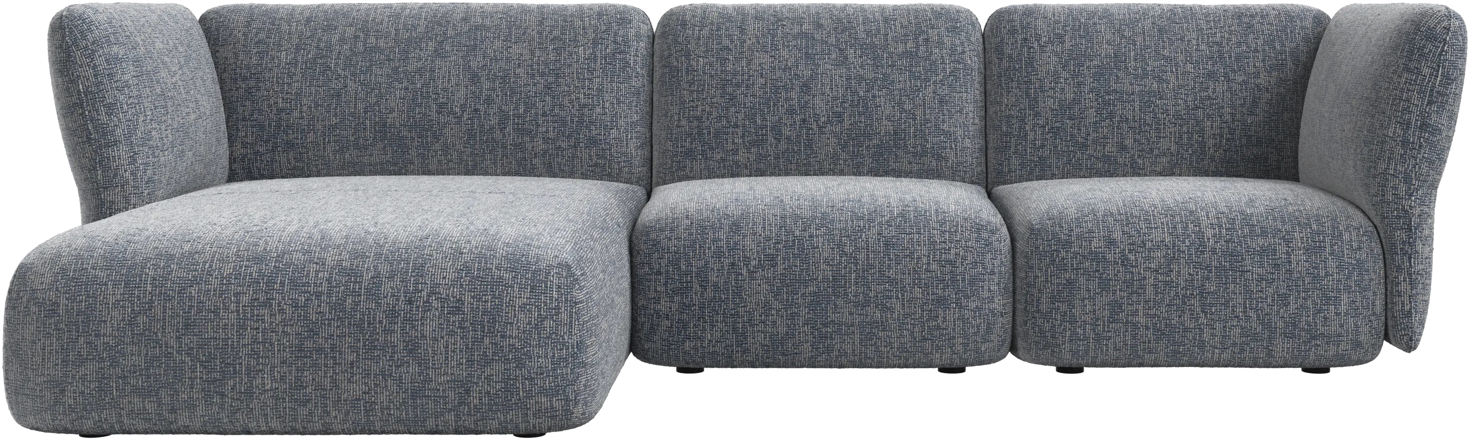 Paraggi 2-seater with chaise longue left