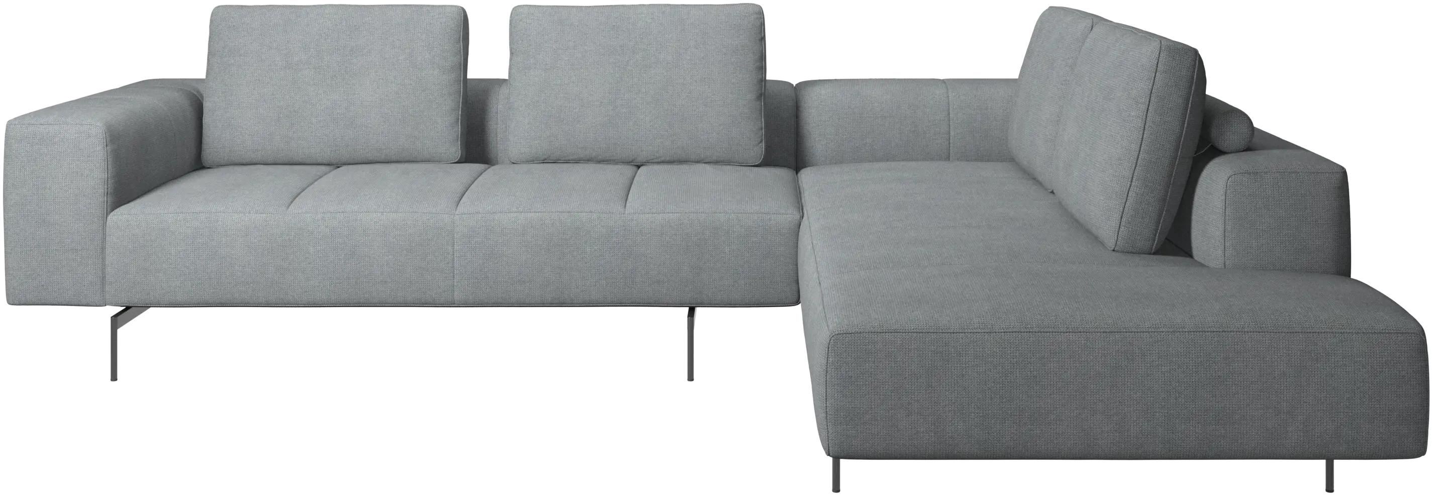 Amsterdam corner sofa with lounging unit