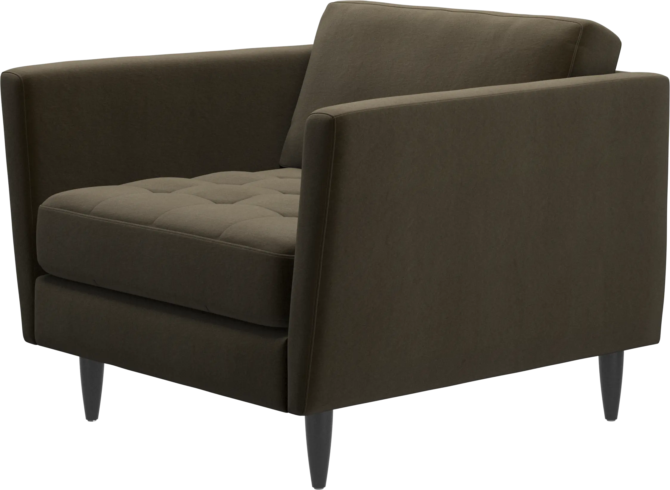 Osaka chair, tufted seat