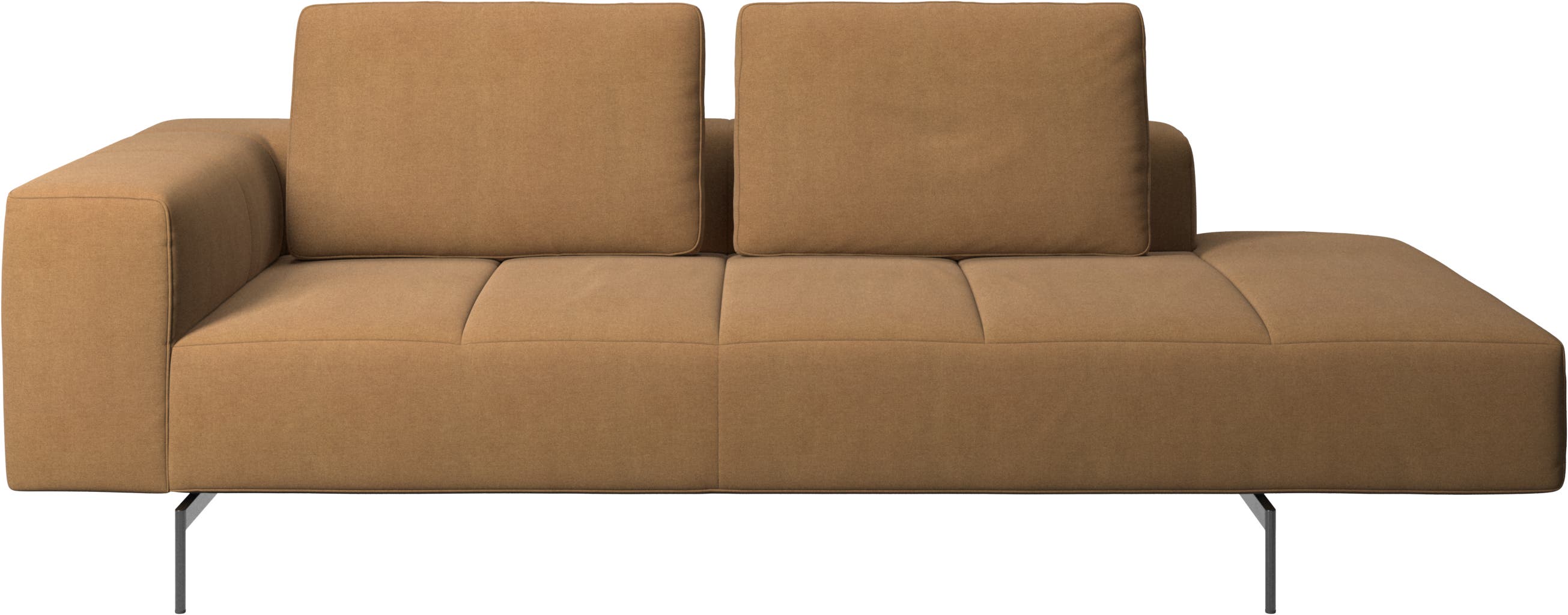 Amsterdam resting module for sofa, armrest left, open end right
