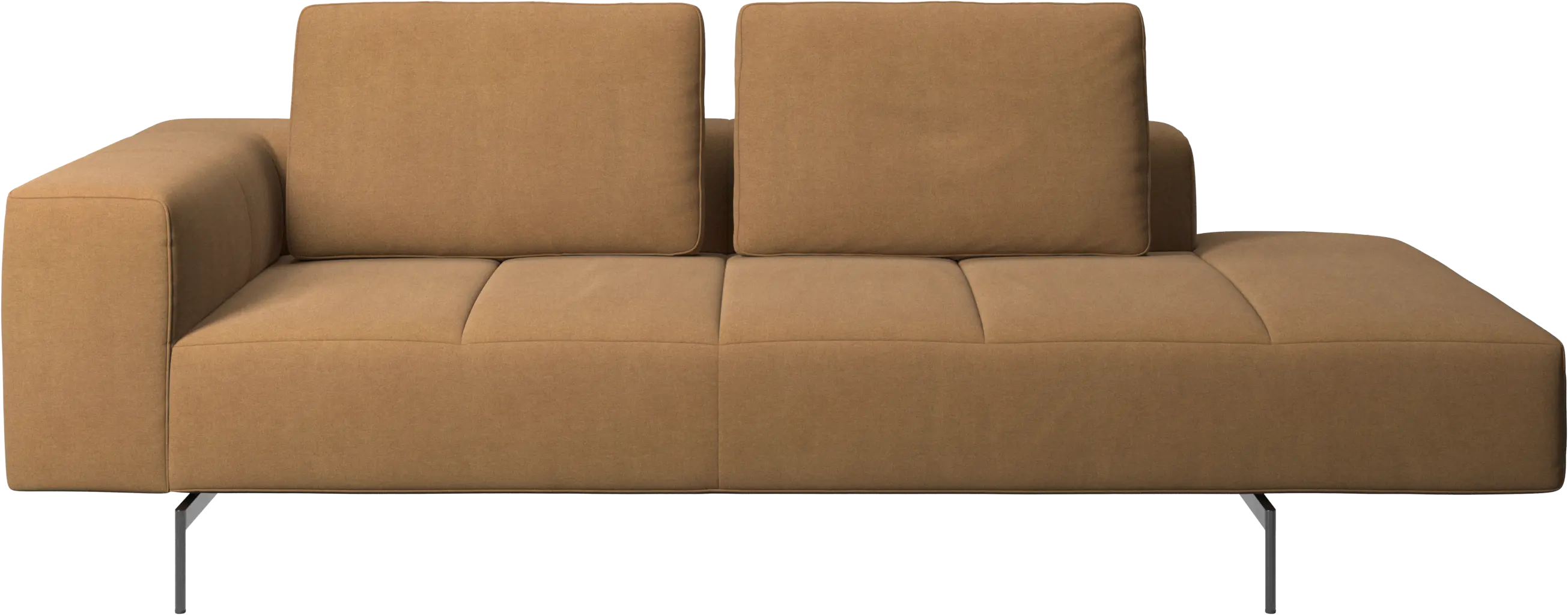 Amsterdam resting module for sofa, armrest left, open end right