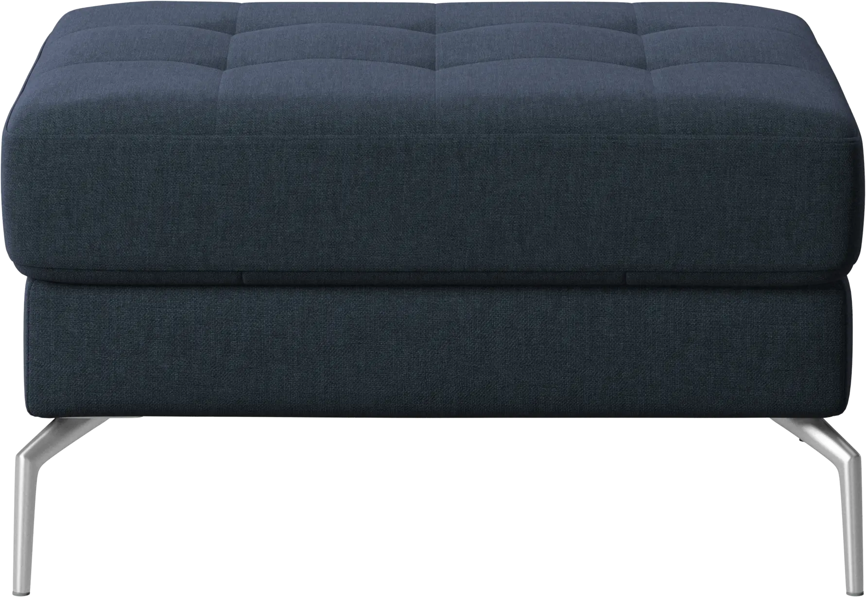 Osaka footstool, tufted seat