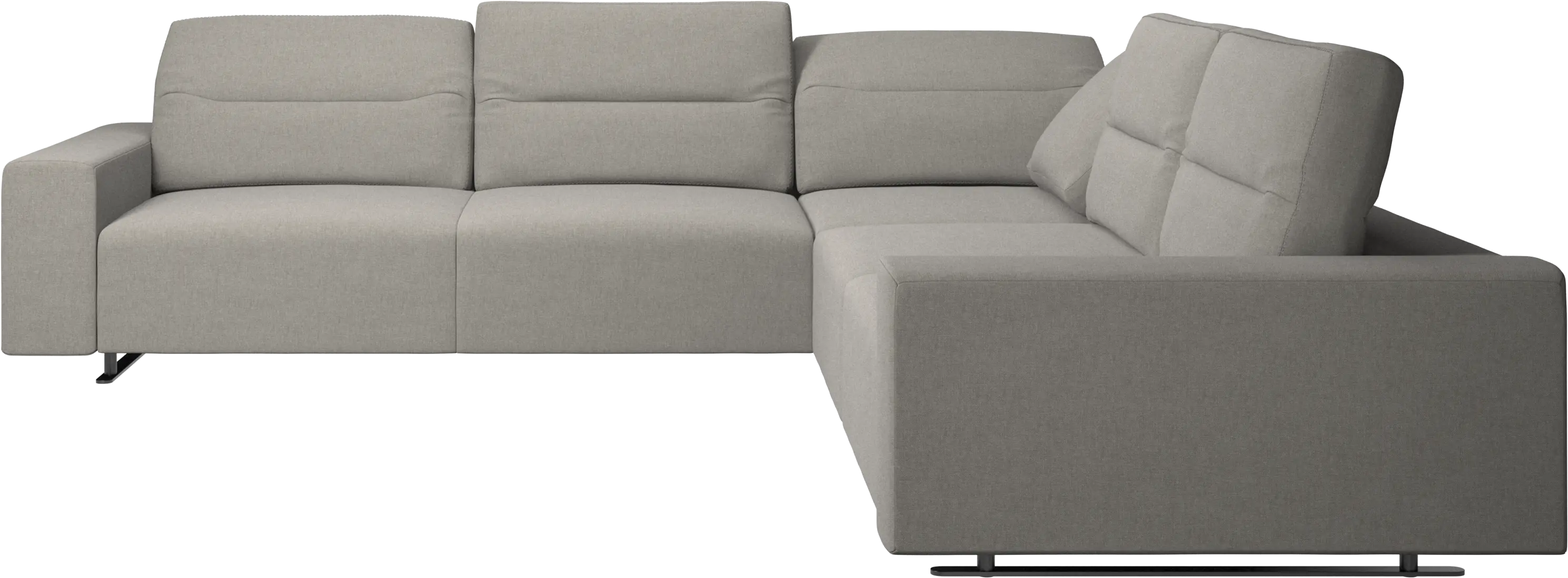 Hampton corner sofa with adjustable back