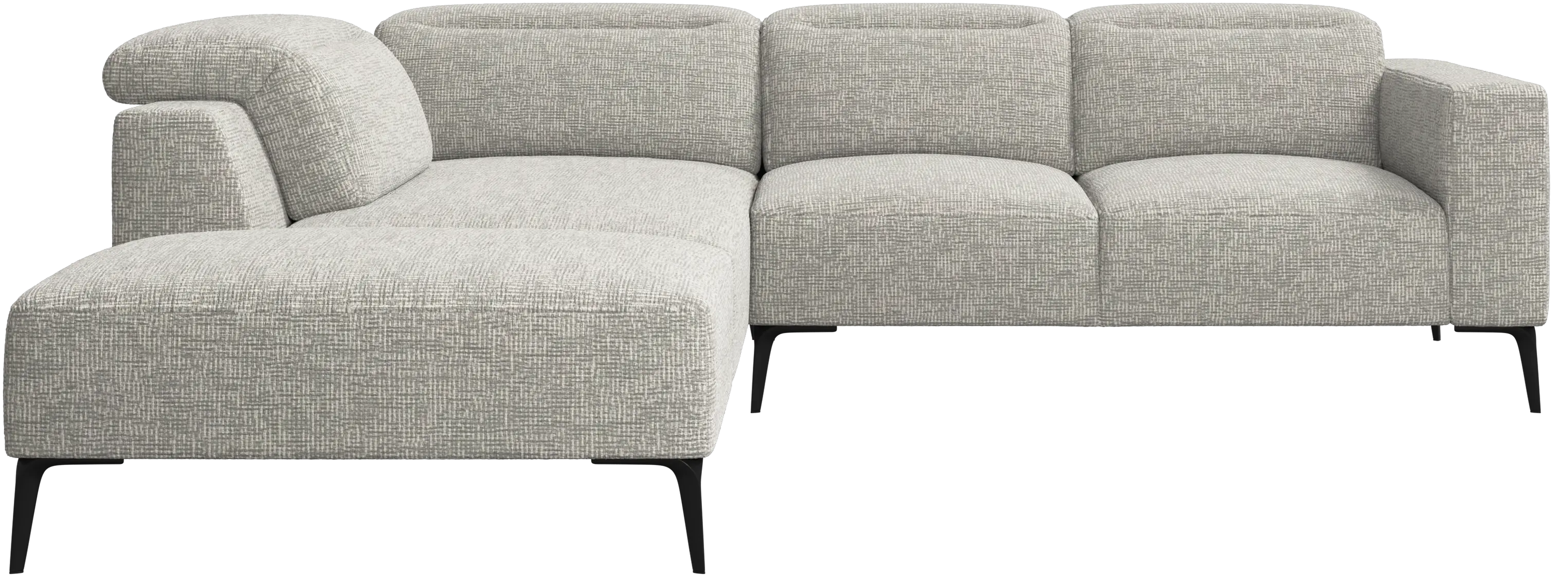 Zürich corner sofa with lounging unit