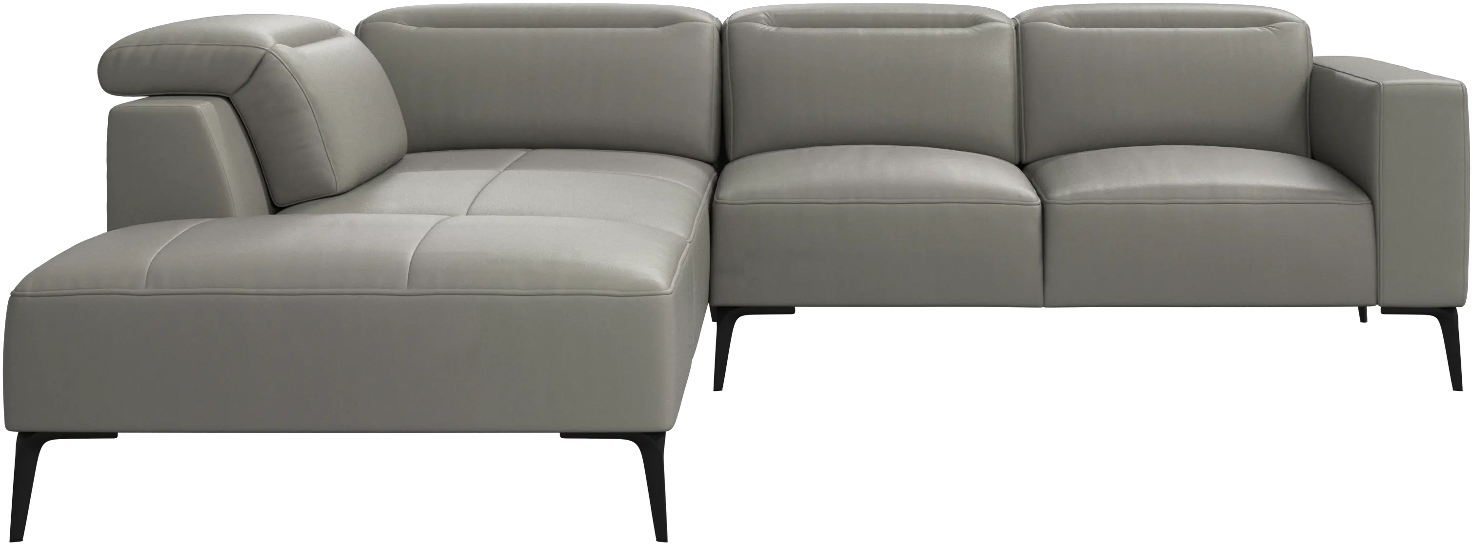 Zürich corner sofa with lounging unit