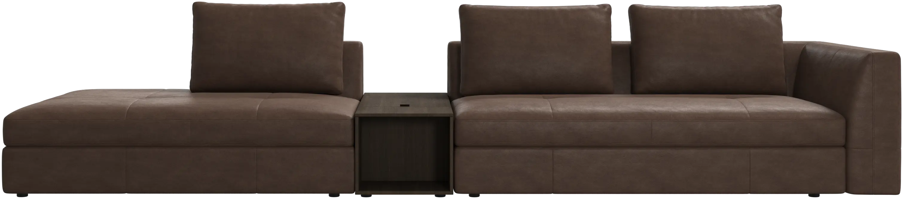 Bergamo 3 seater lounge sofa with storage