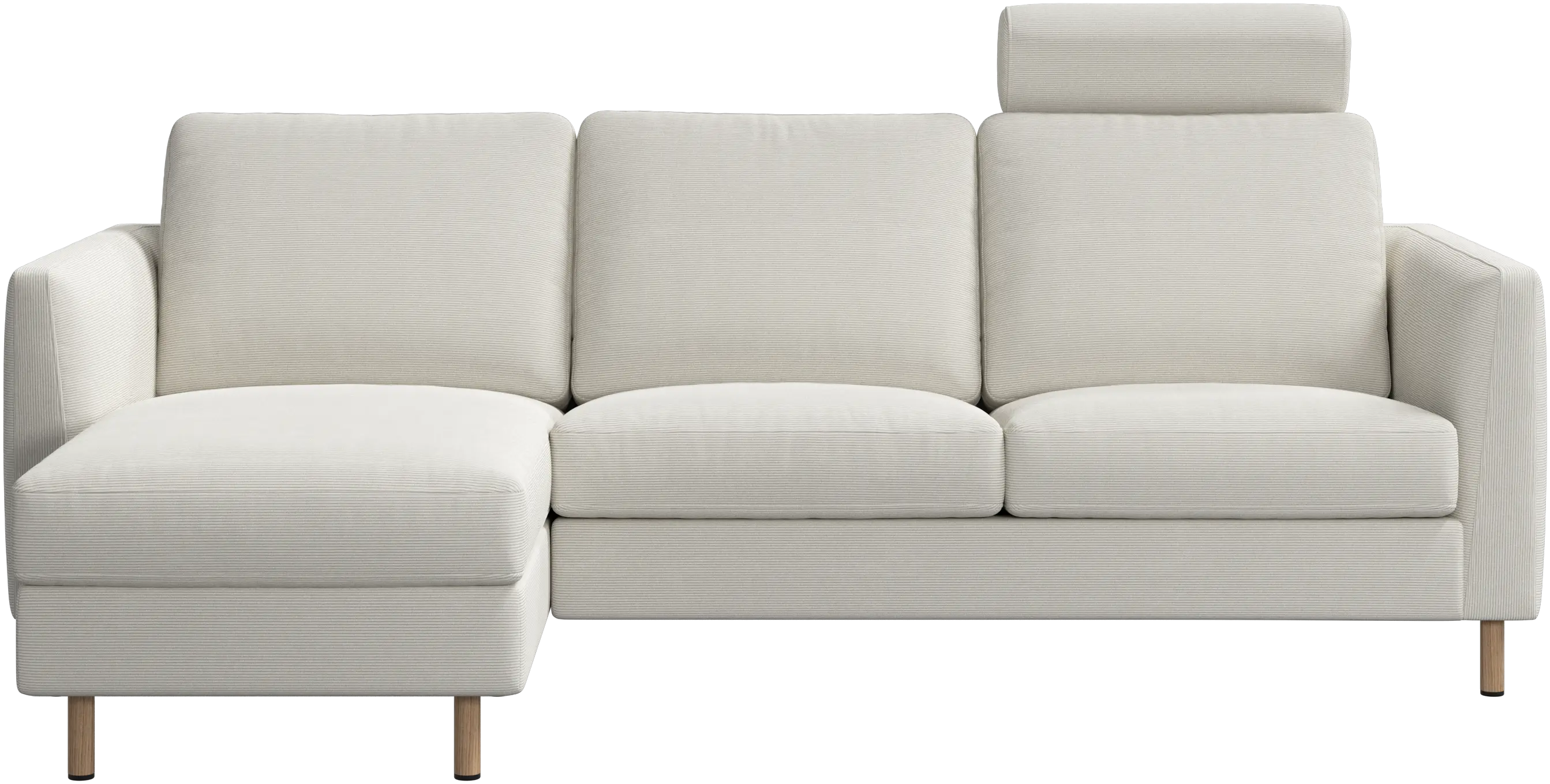 Indivi sofa with chaise longue left
