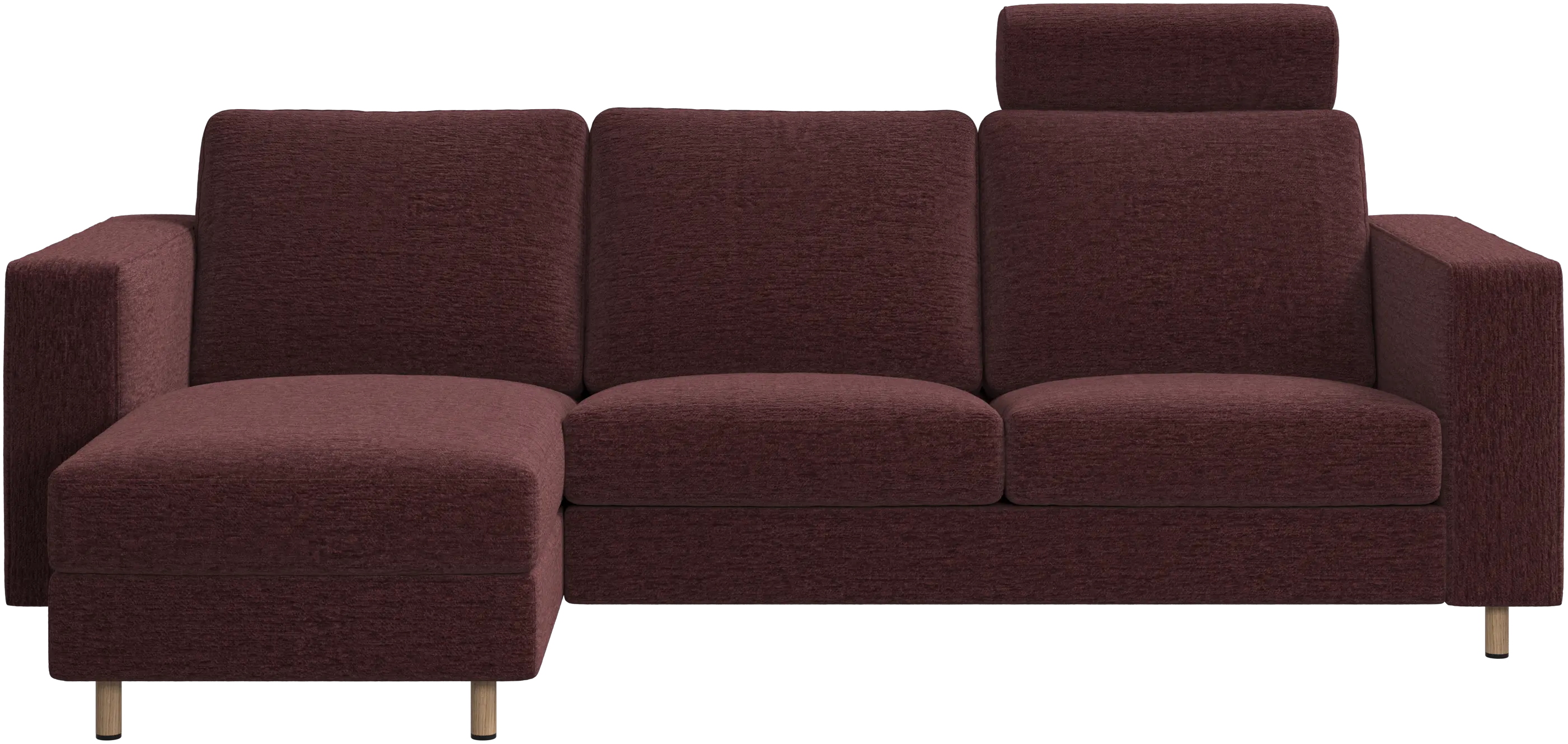 Indivi sofa with chaise longue left