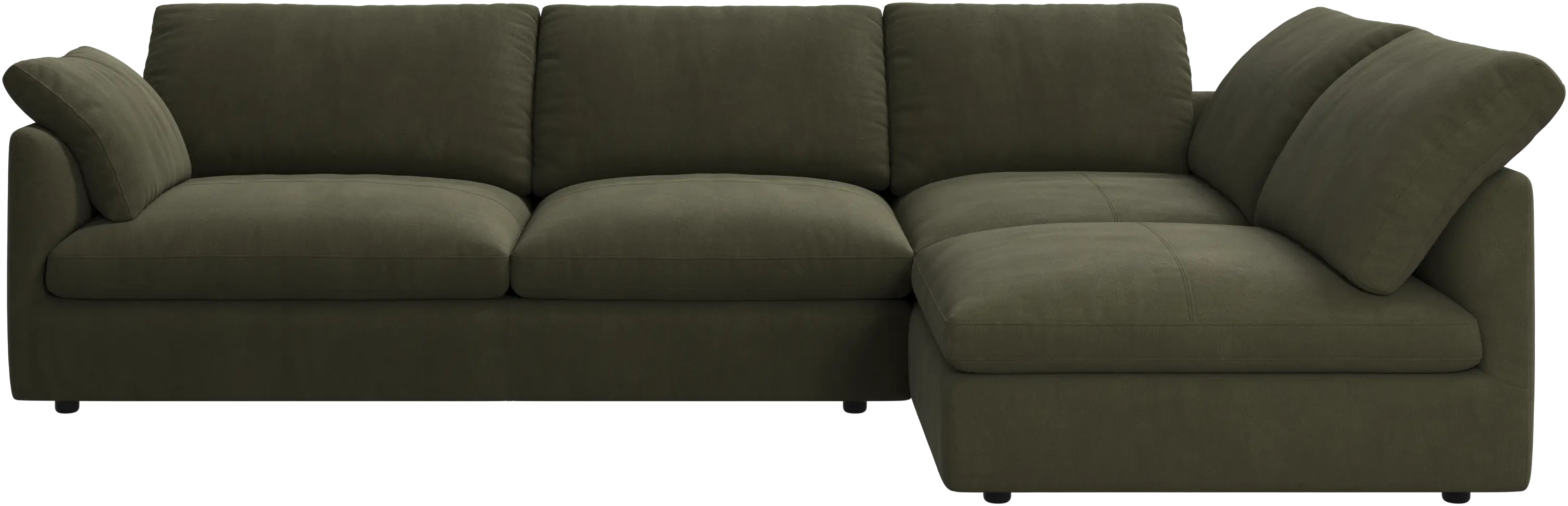 Milano canapé d'angle à droite