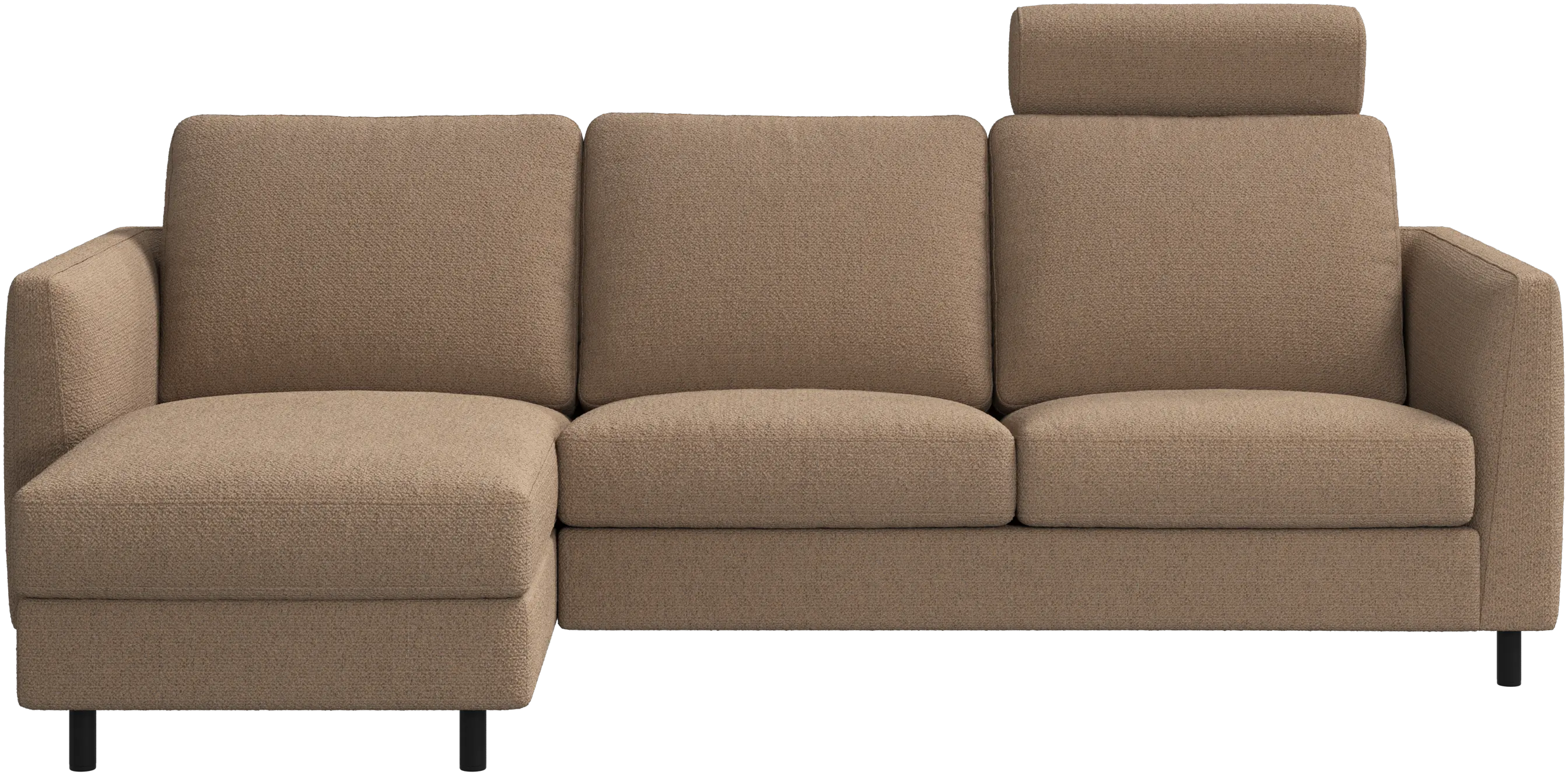 Indivi sofa with chaise longue left