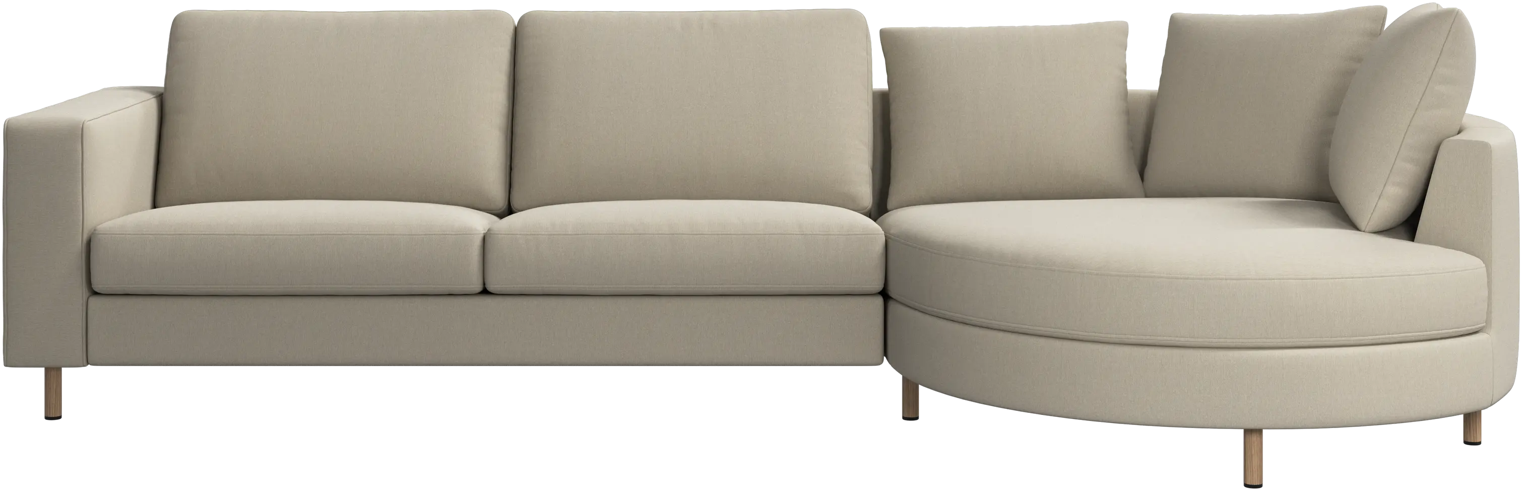Indivi sofa with chaise longue right